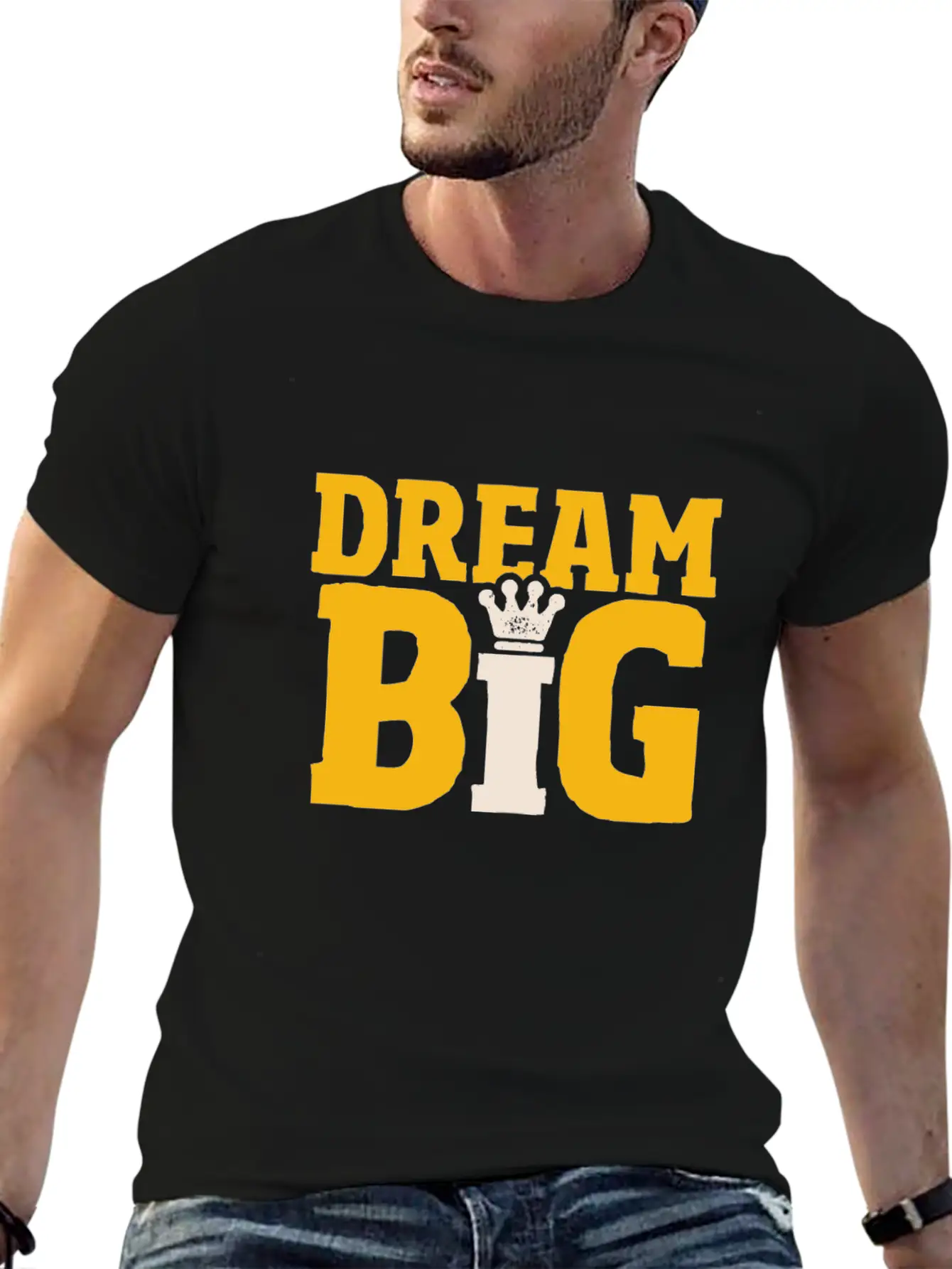 Motivation Slogan Motivation Funny Slogan Breathable Graphic T-Shirt – Perfect For Casual Days
