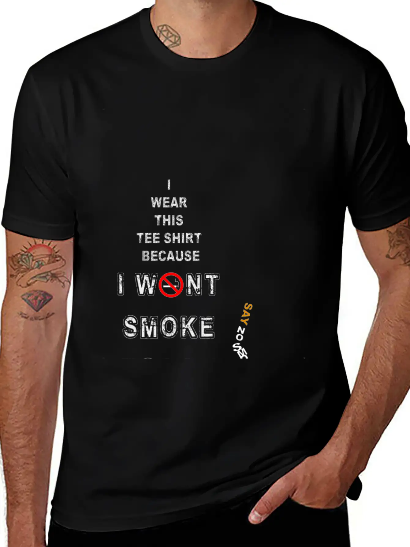 No Smoking Basic Graphic T-Shirt – Daily Comfort In Soft Cotton