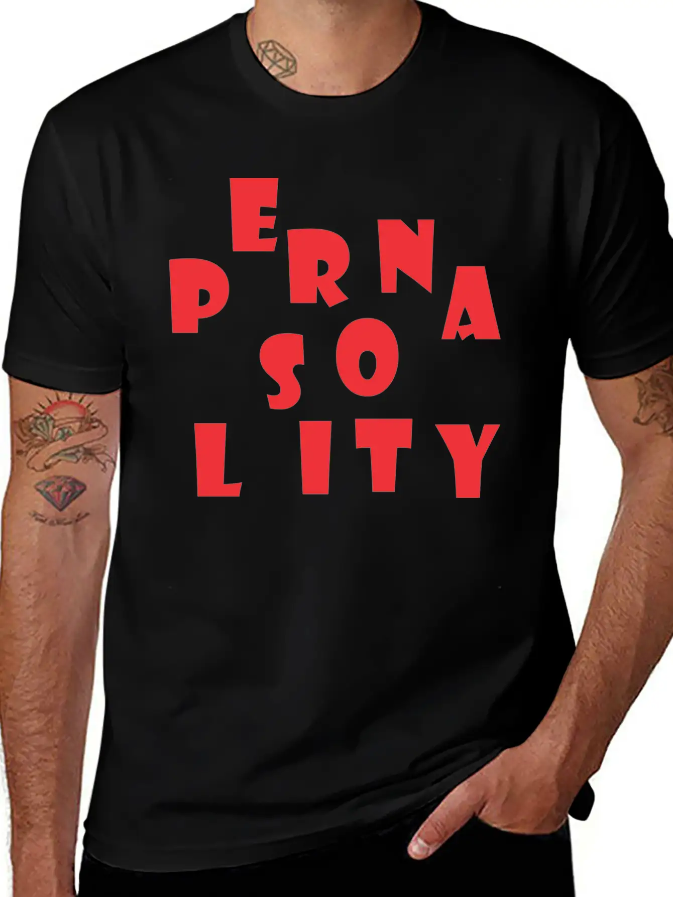 Personality Breathable Graphic T-Shirt – Perfect For Casual Days
