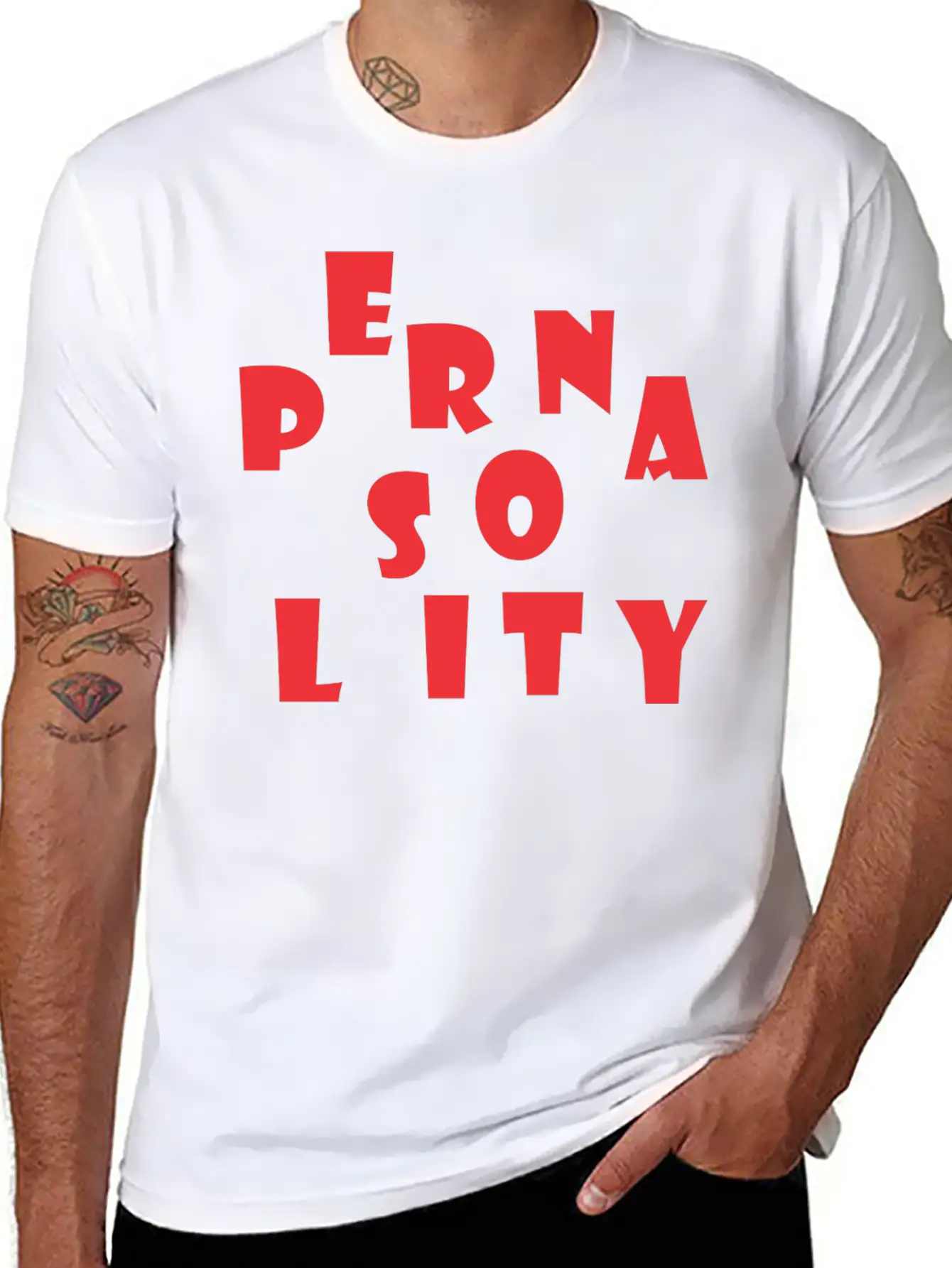 Personality Breathable Graphic T-Shirt – Perfect For Casual Days