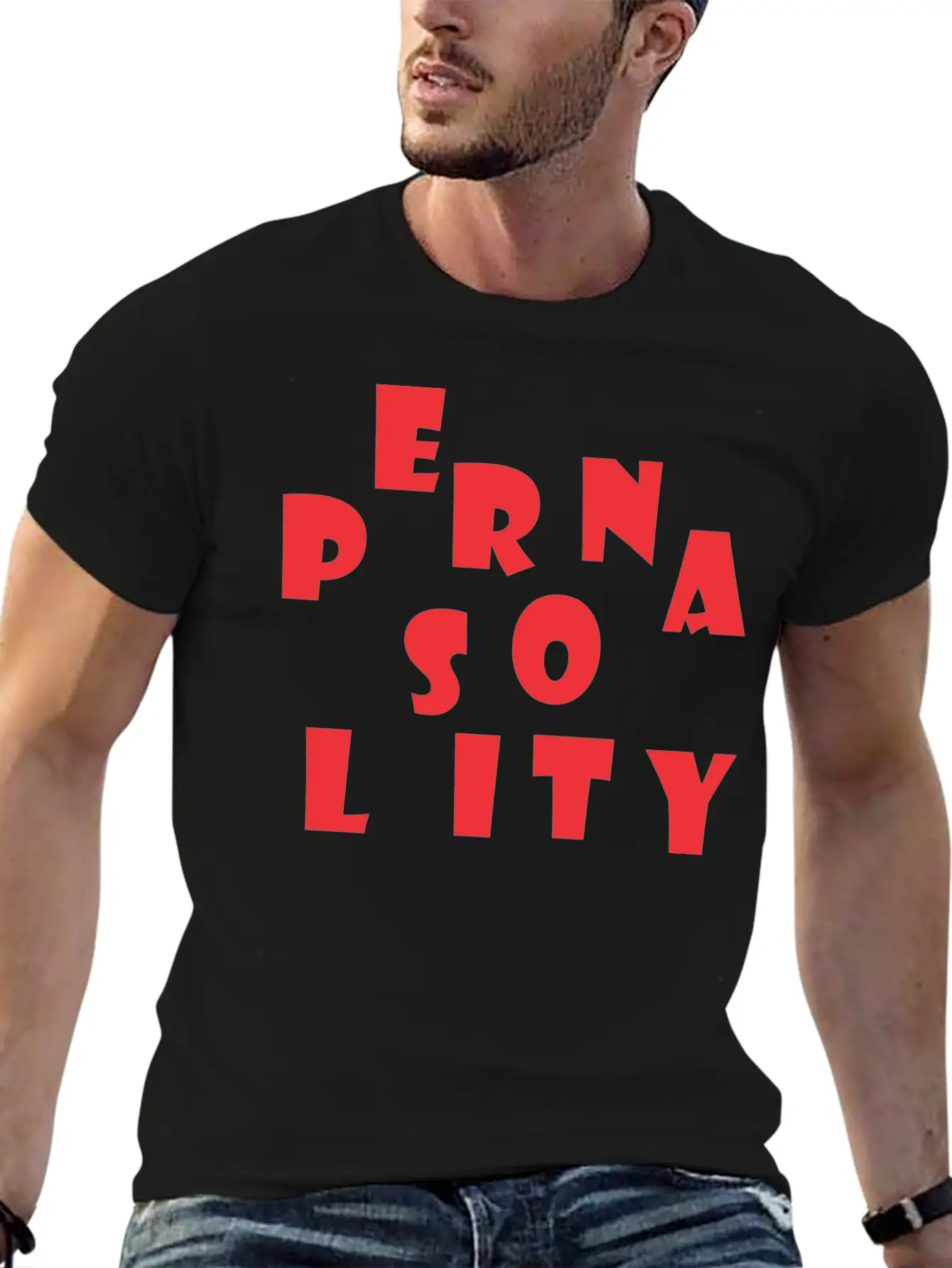 Personality Breathable Graphic T-Shirt – Perfect For Casual Days