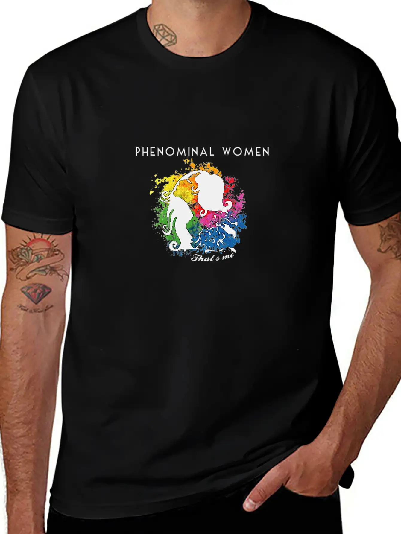 Phenomenal Woman, That's Me Timeless Short Sleeve Tee – Comfy And Minimalist Design