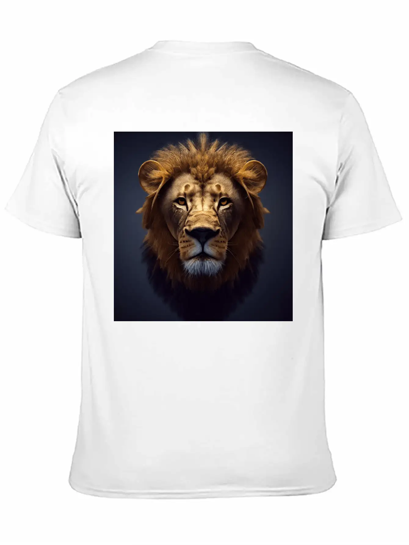 Photorealistic Male Lion Version 3 Breathable Graphic T-Shirt – Perfect For Casual Days