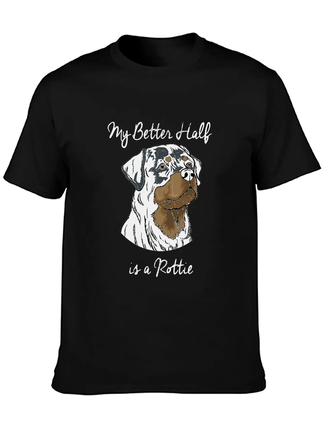 Rottweiler Basic Graphic T-Shirt – Daily Comfort In Soft Cotton