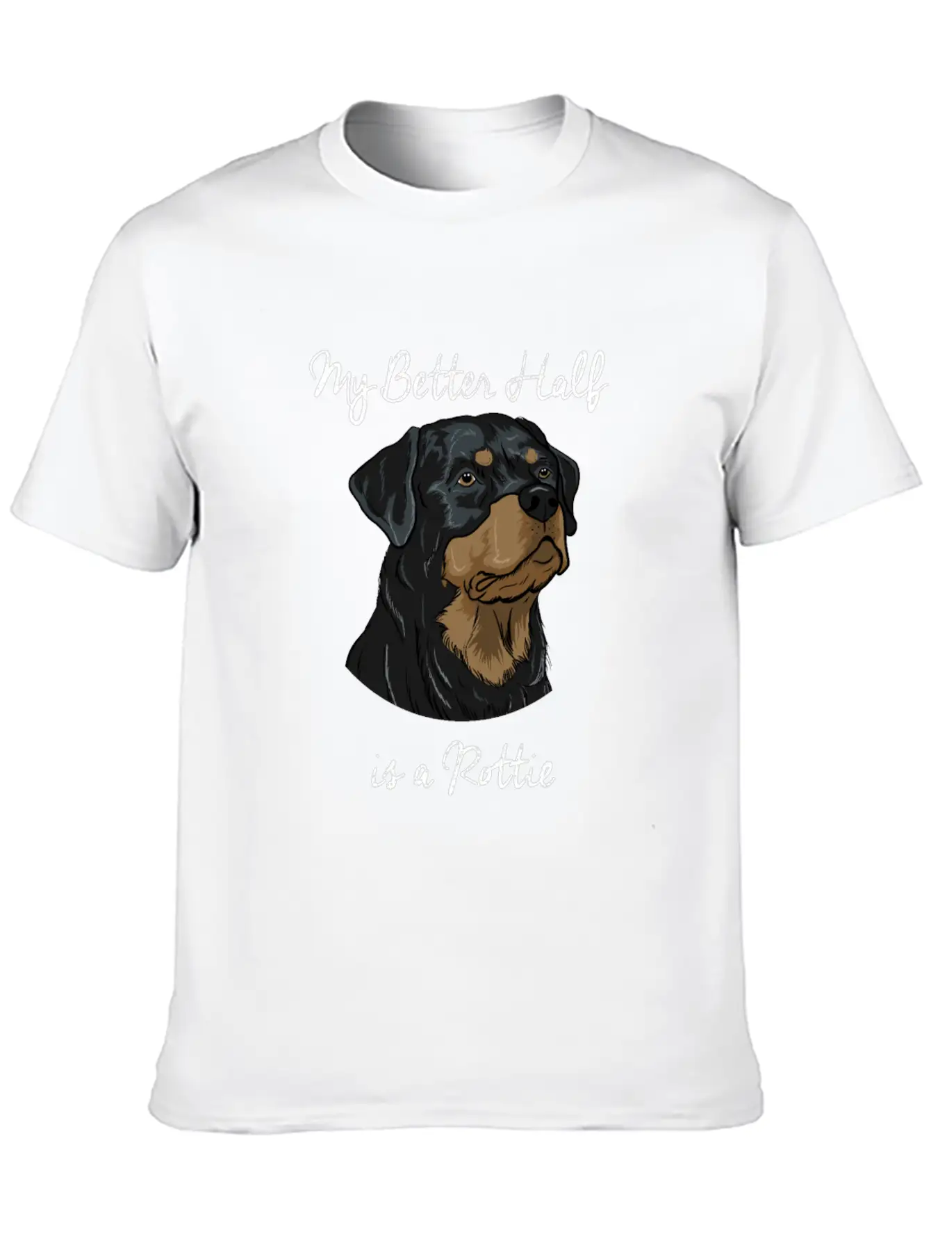 Rottweiler Basic Graphic T-Shirt – Daily Comfort In Soft Cotton