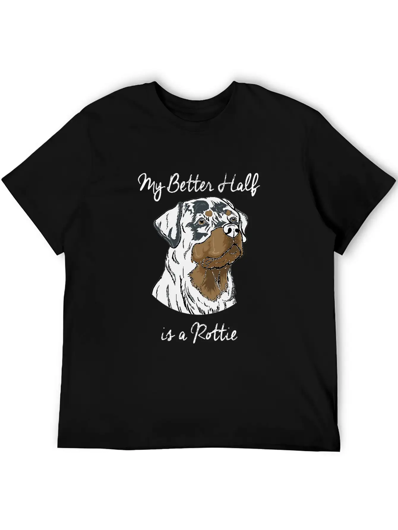 Rottweiler Basic Graphic T-Shirt – Daily Comfort In Soft Cotton