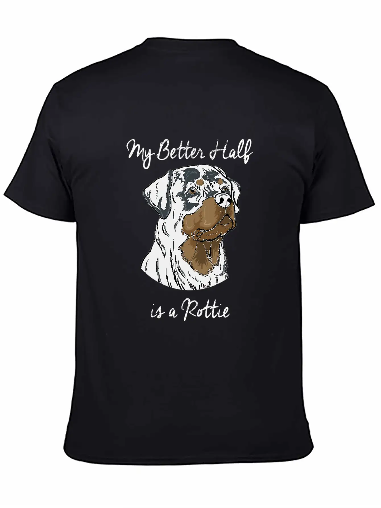 Rottweiler Basic Graphic T-Shirt – Daily Comfort In Soft Cotton