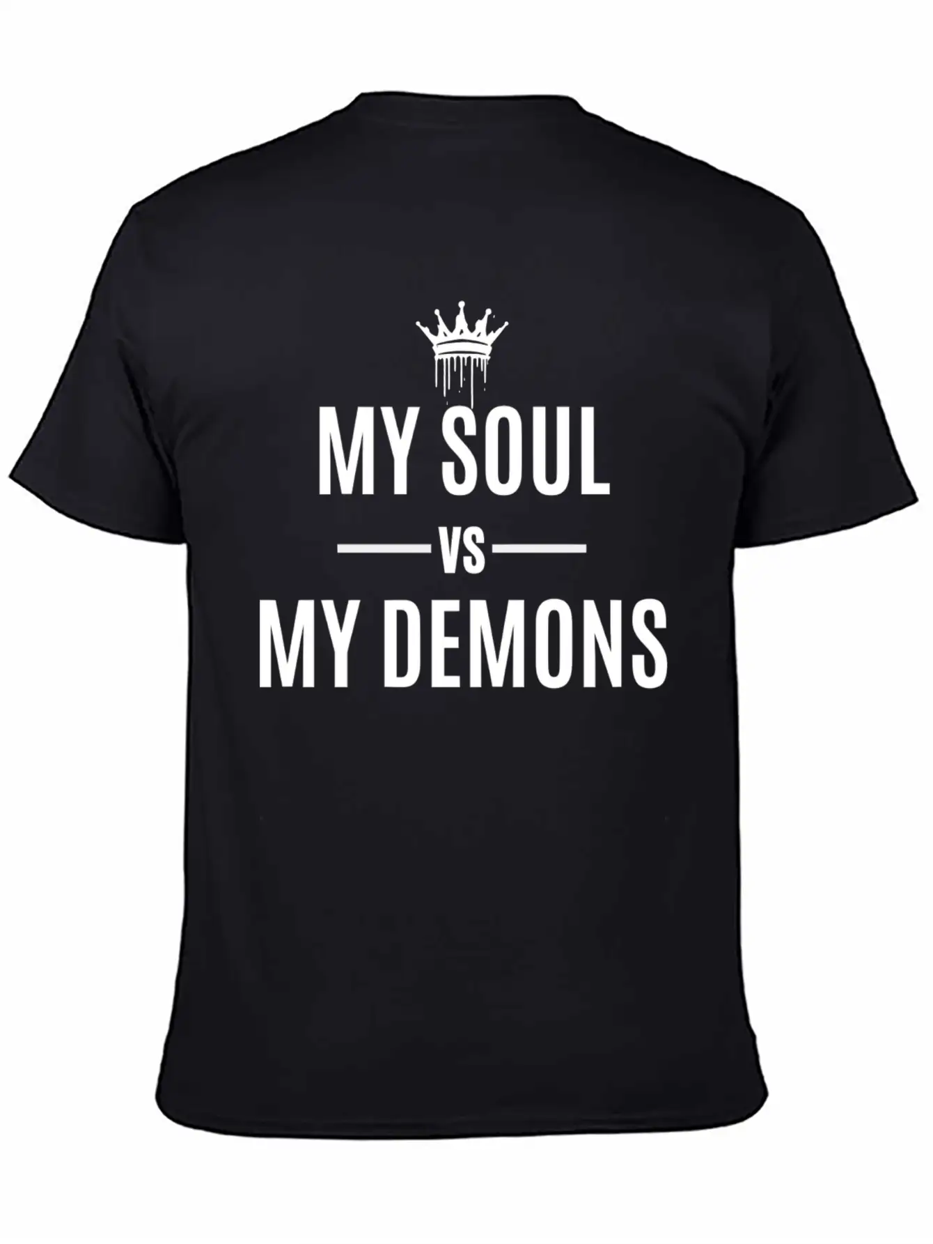 Soul V Demons Basic Graphic T-Shirt – Daily Comfort In Soft Cotton
