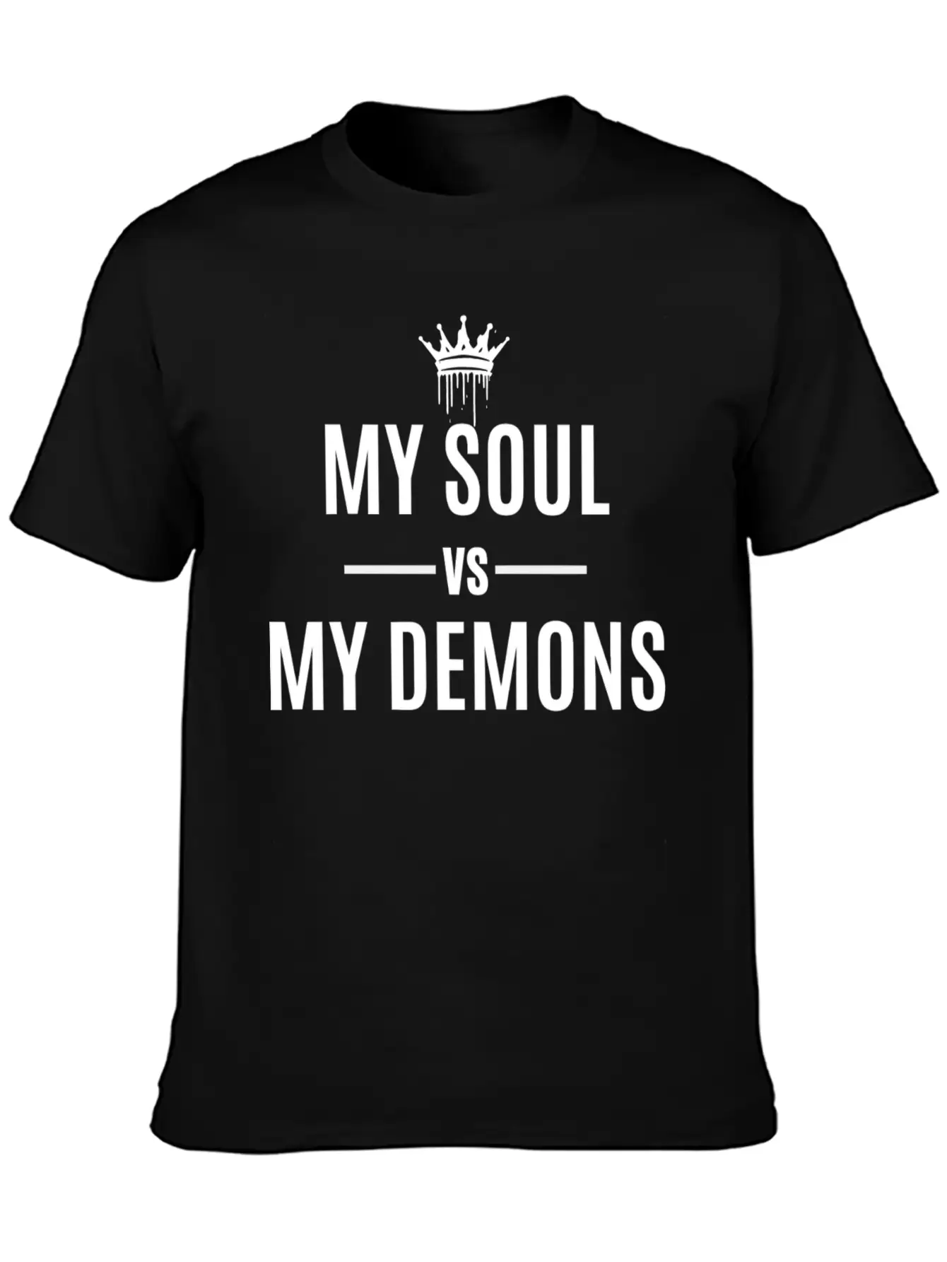 Soul V Demons Basic Graphic T-Shirt – Daily Comfort In Soft Cotton