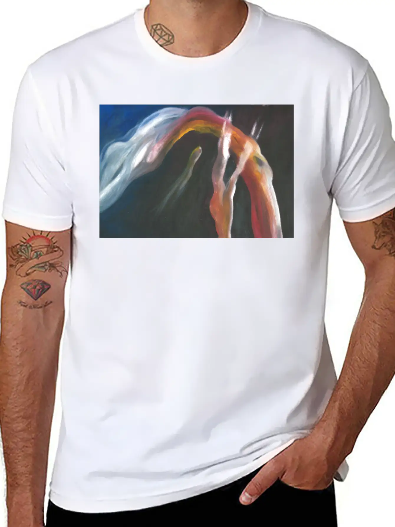 Strange Thing Happens - Art - Artwork Breathable Graphic T-Shirt – Perfect For Casual Days
