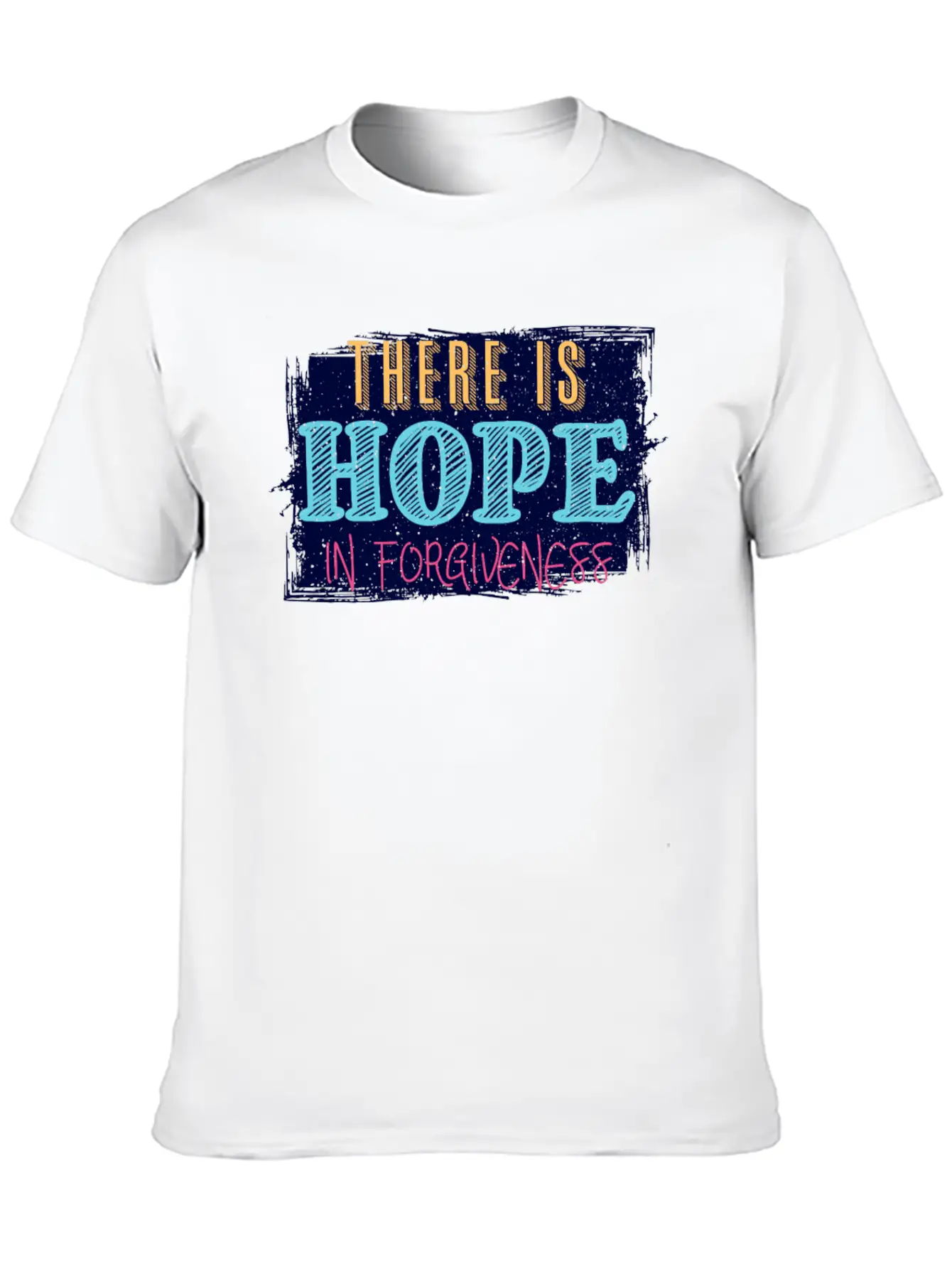 There Is Hope In Forgiveness Basic Graphic T-Shirt – Daily Comfort In Soft Cotton