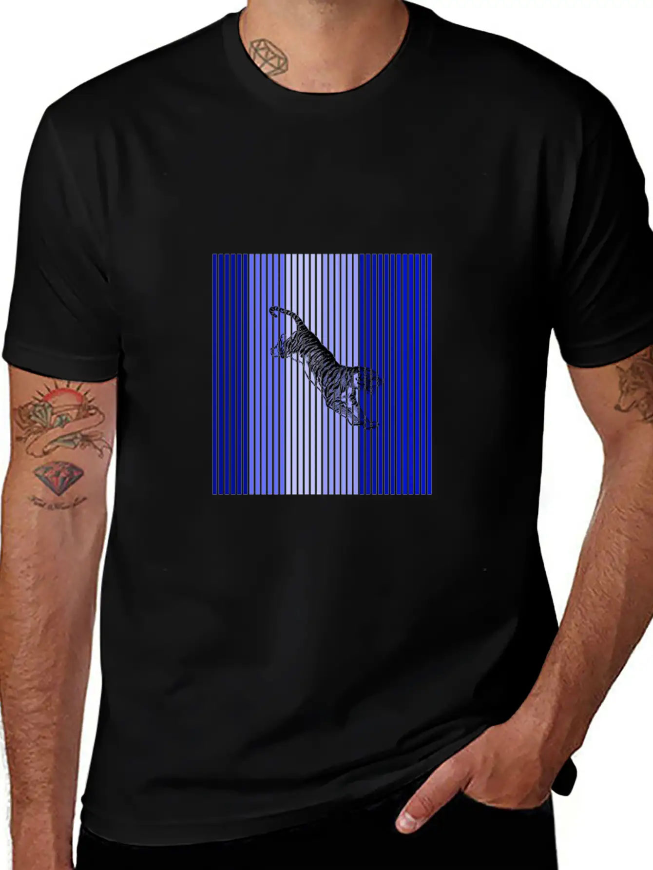 Tiger Breathable Graphic T-Shirt – Perfect For Casual Days