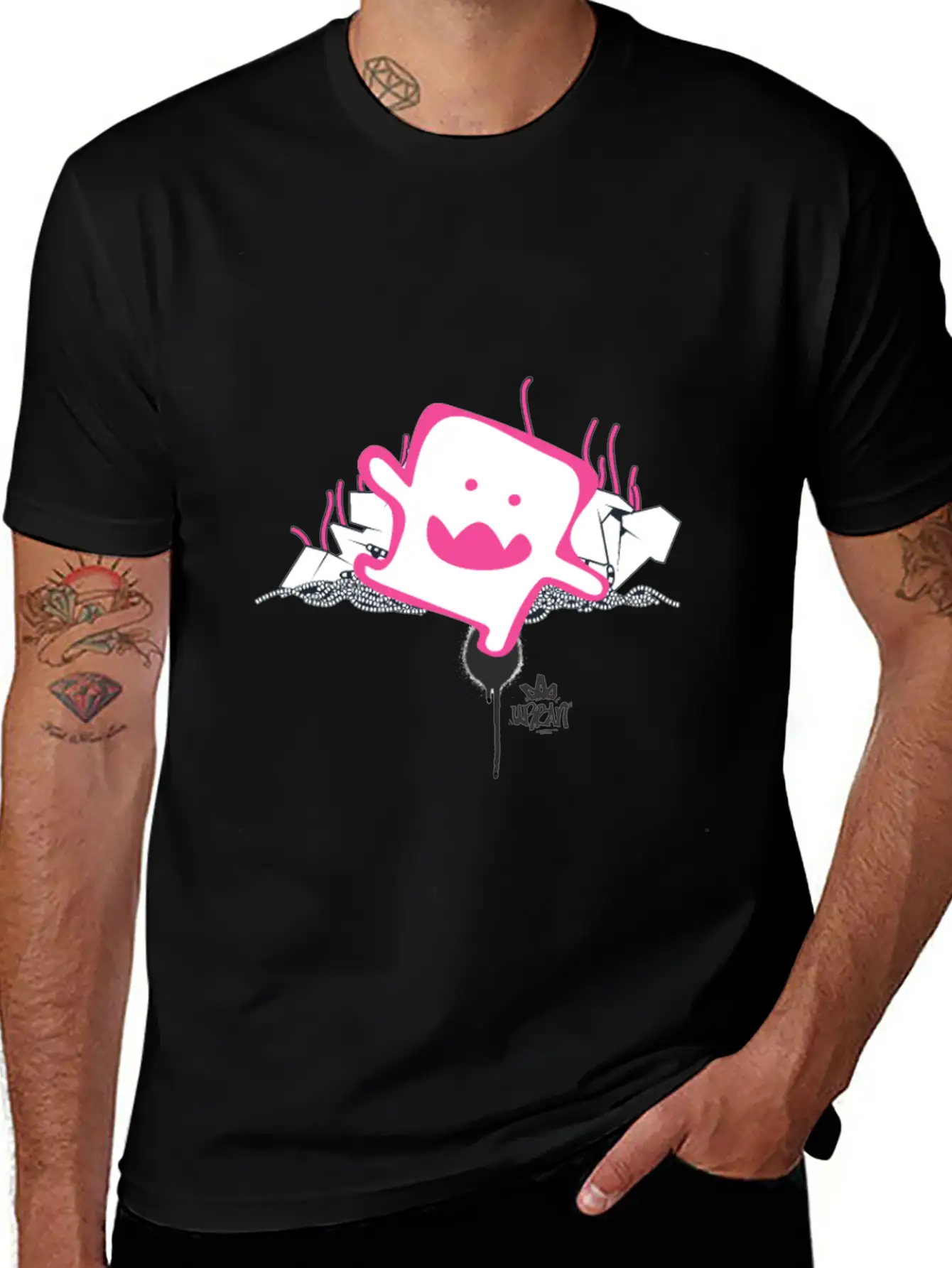 Urban - Urban Area - Shirt Basic Graphic T-Shirt – Daily Comfort In Soft Cotton