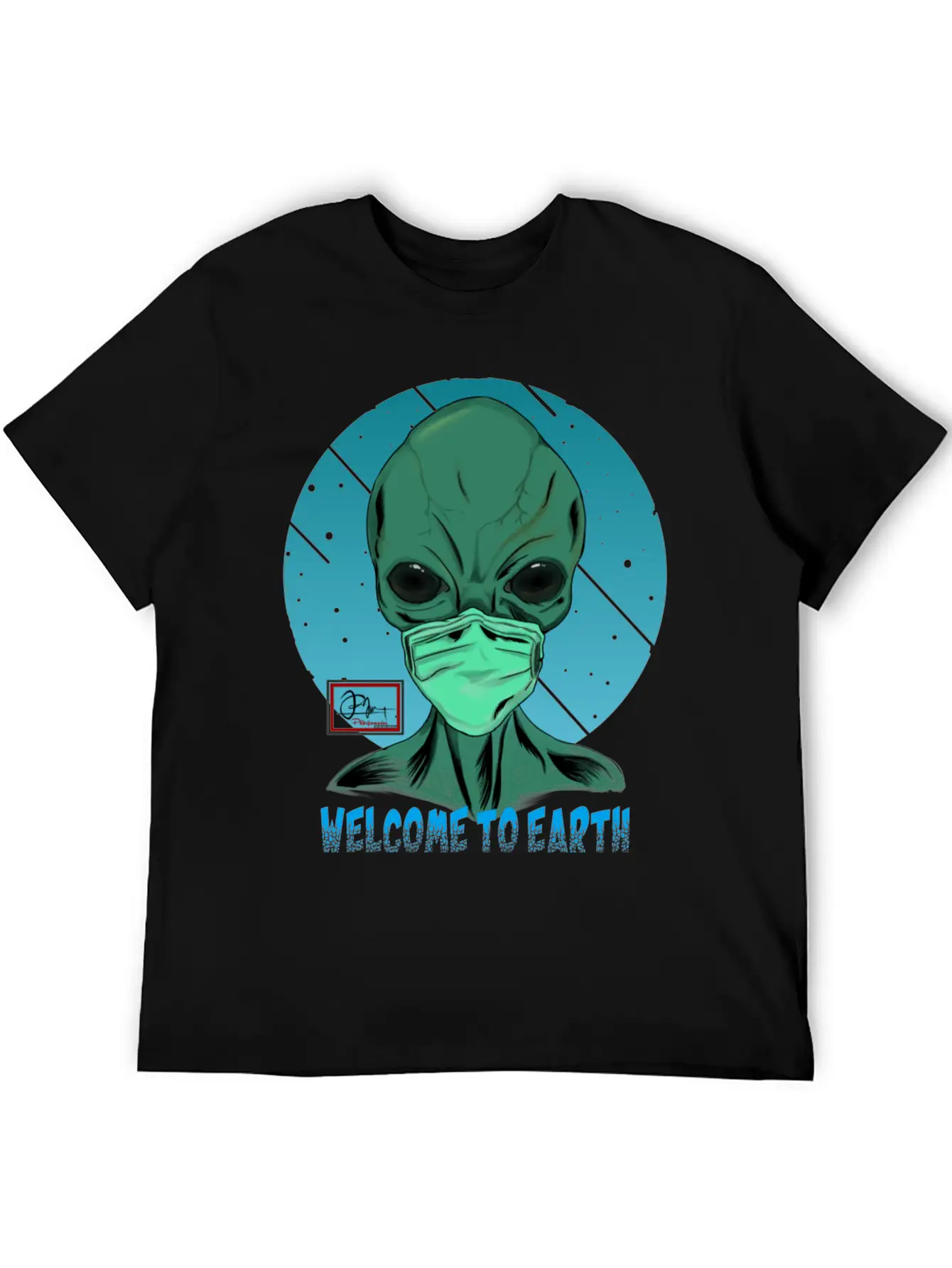 Welcome To Earth Breathable Graphic T-Shirt – Perfect For Casual Days