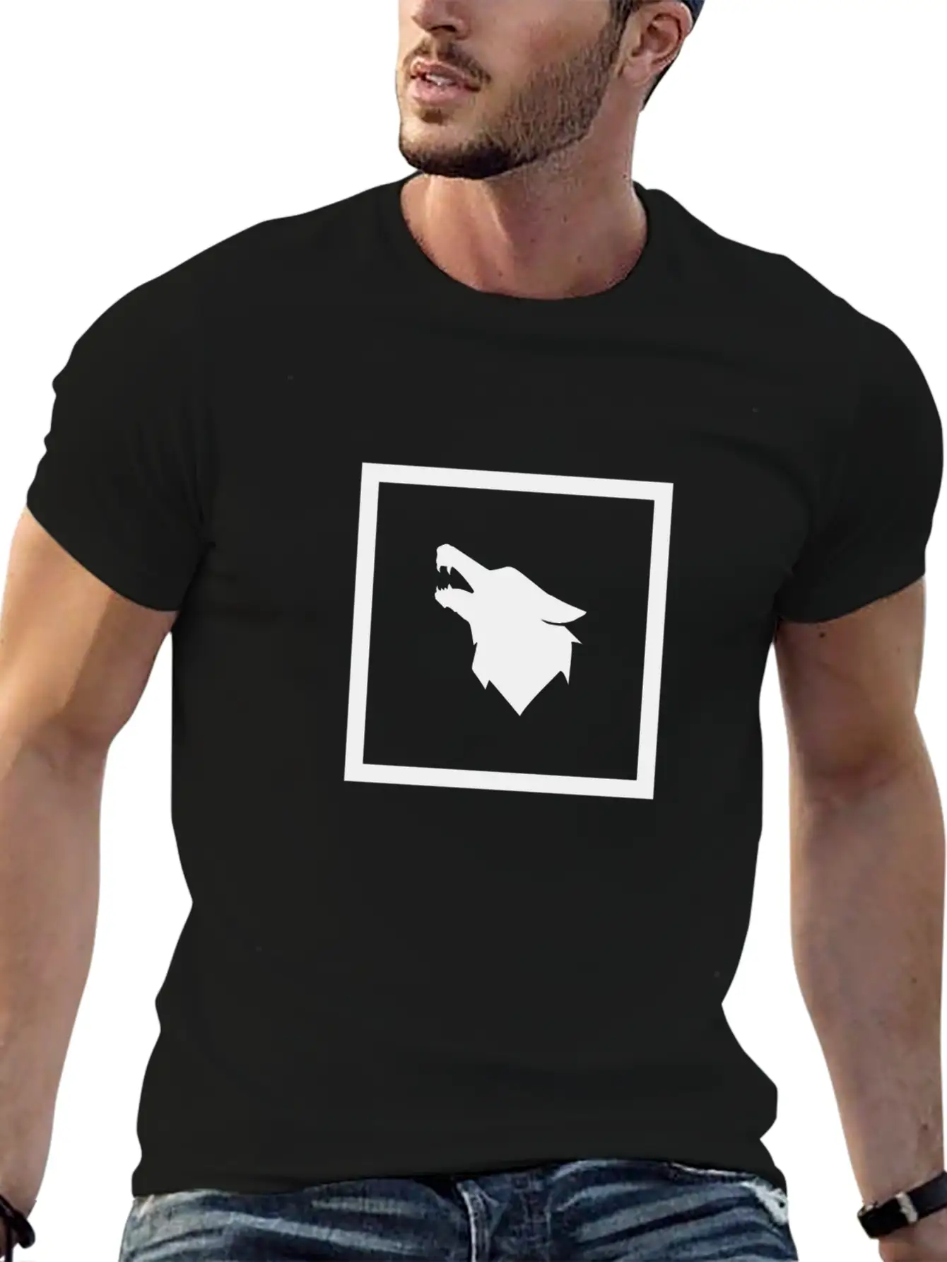 Wolf BoW Breathable Graphic T-Shirt – Perfect For Casual Days
