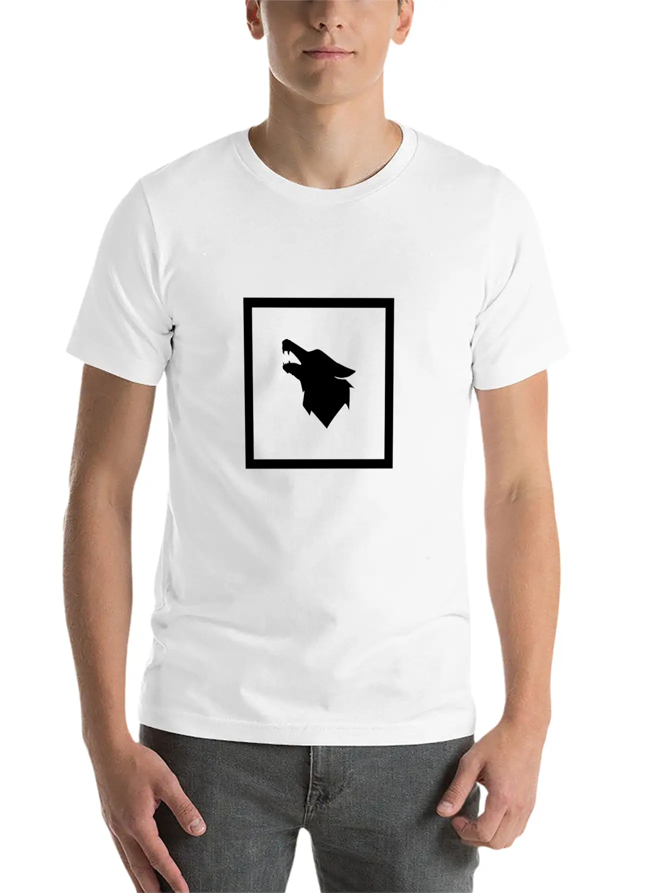 Wolf BoW Breathable Graphic T-Shirt – Perfect For Casual Days