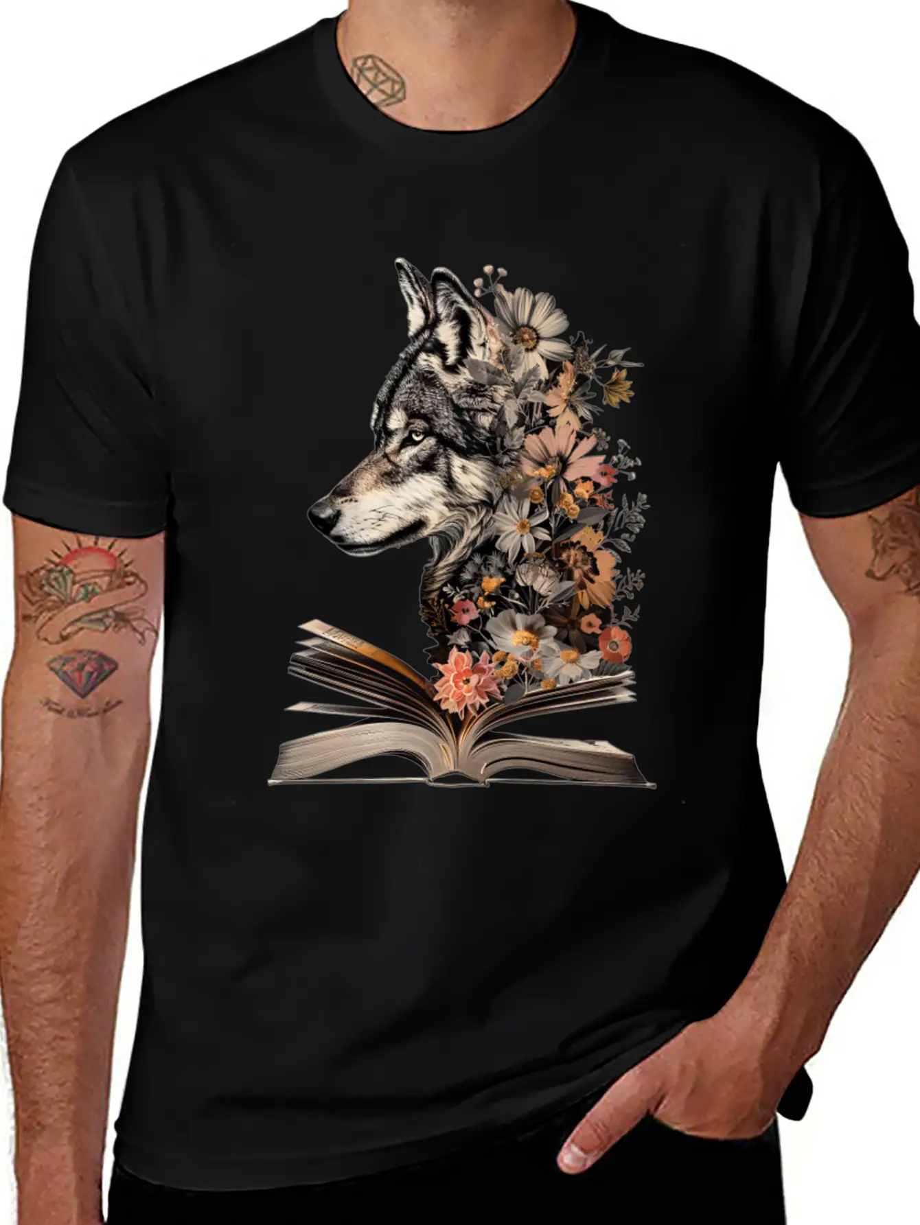 Wolf Timeless Short Sleeve Tee – Comfy And Minimalist Design
