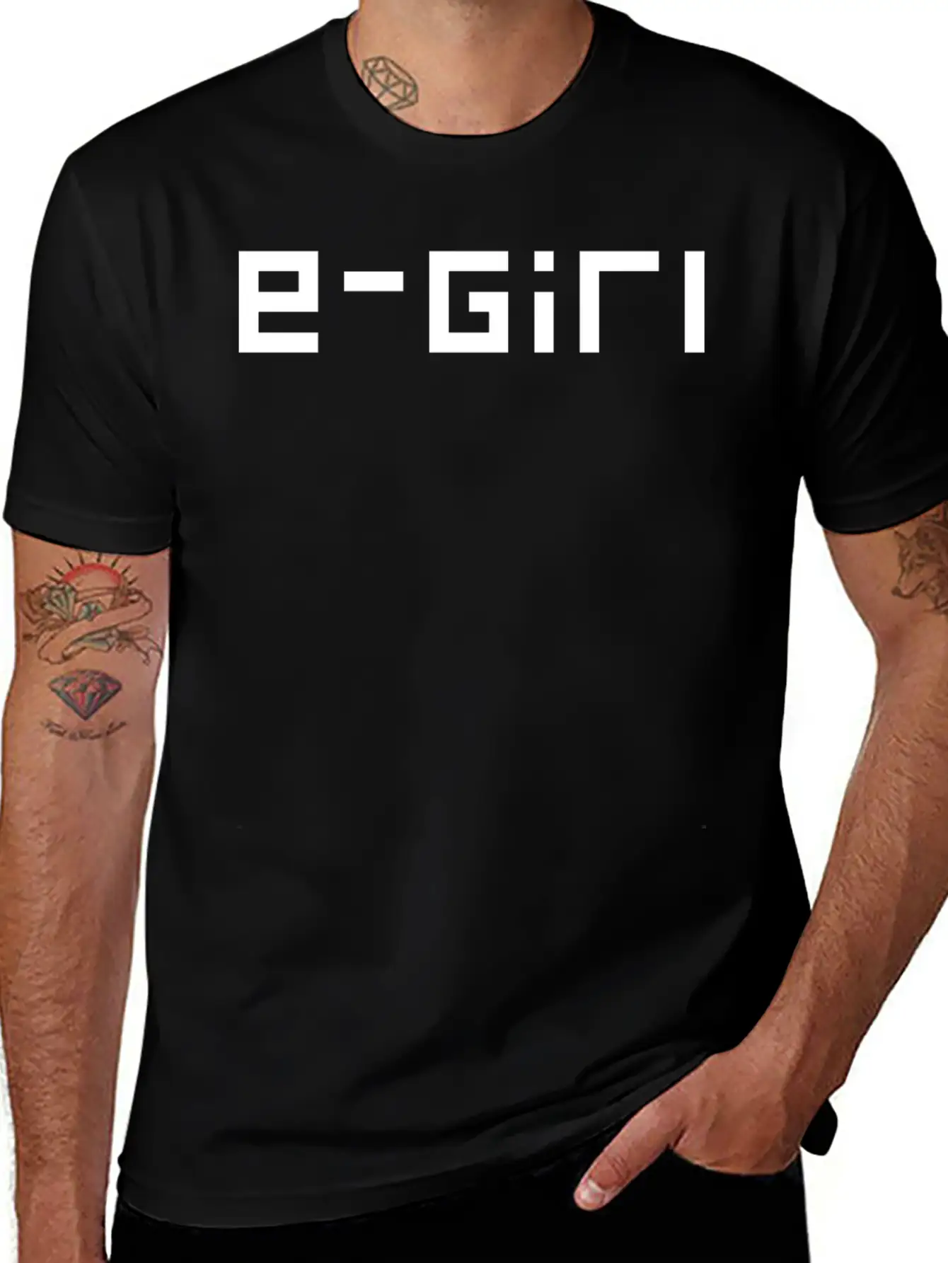 Youth Culture Electronic Girl For E-kids E-girls Breathable Graphic T-Shirt – Perfect For Casual Days