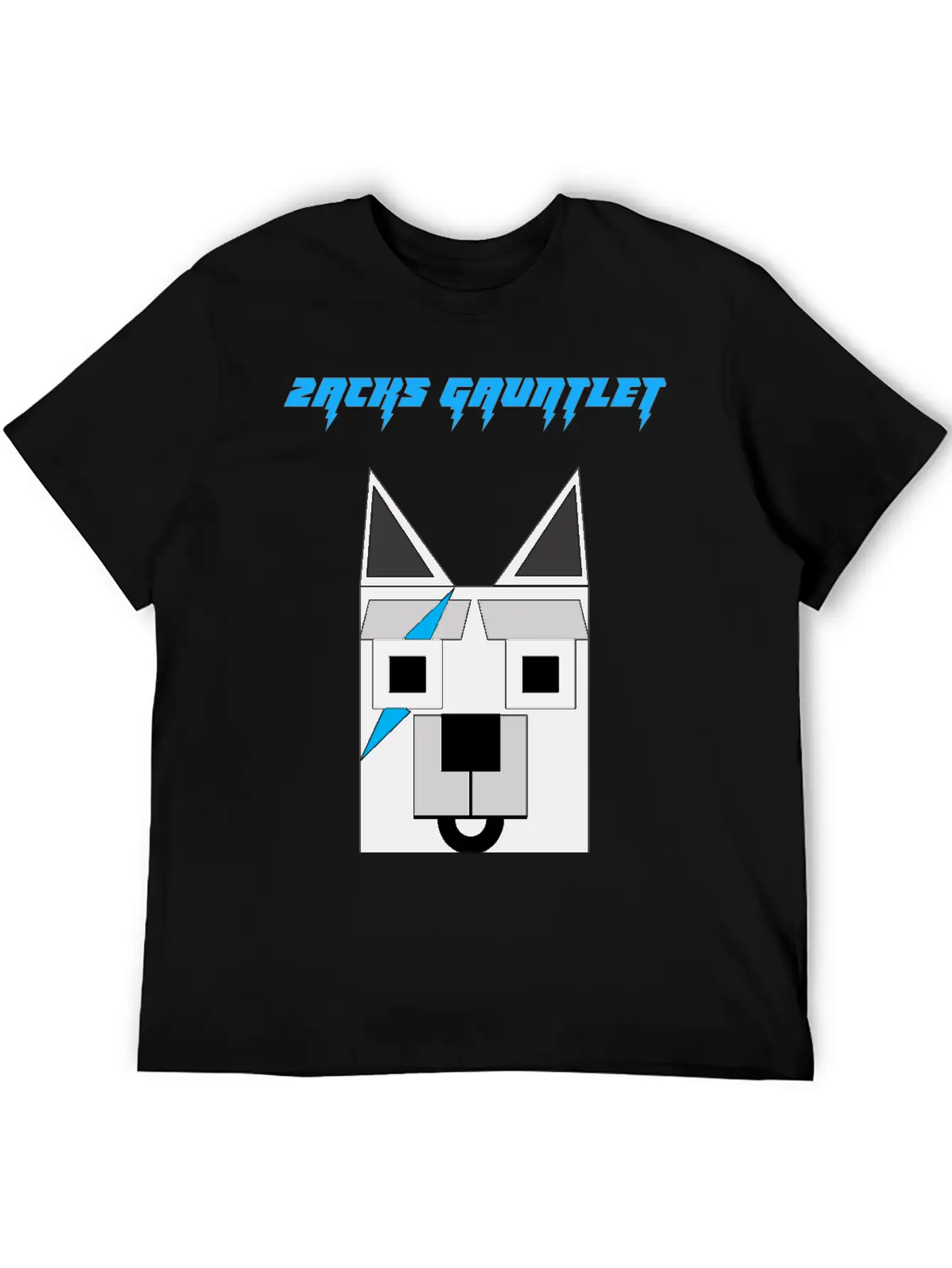 Zacks Gauntlet Wolf Basic Graphic T-Shirt – Daily Comfort In Soft Cotton