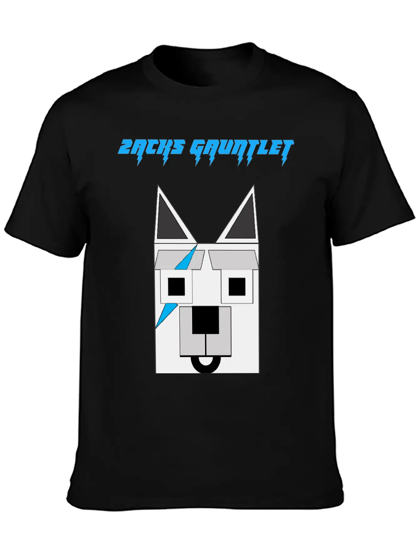 Zacks Gauntlet Wolf Basic Graphic T-Shirt – Daily Comfort In Soft Cotton