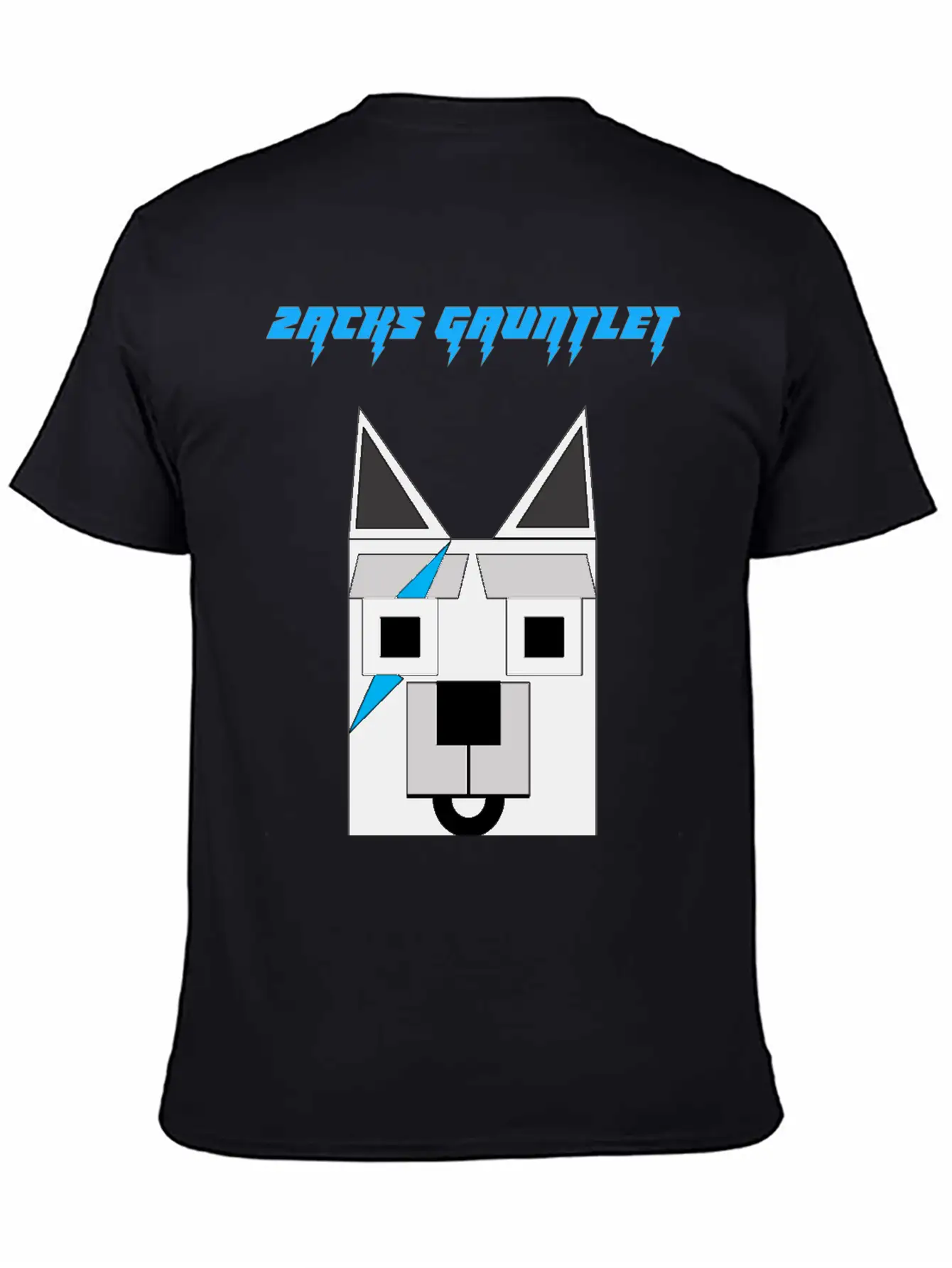 Zacks Gauntlet Wolf Basic Graphic T-Shirt – Daily Comfort In Soft Cotton