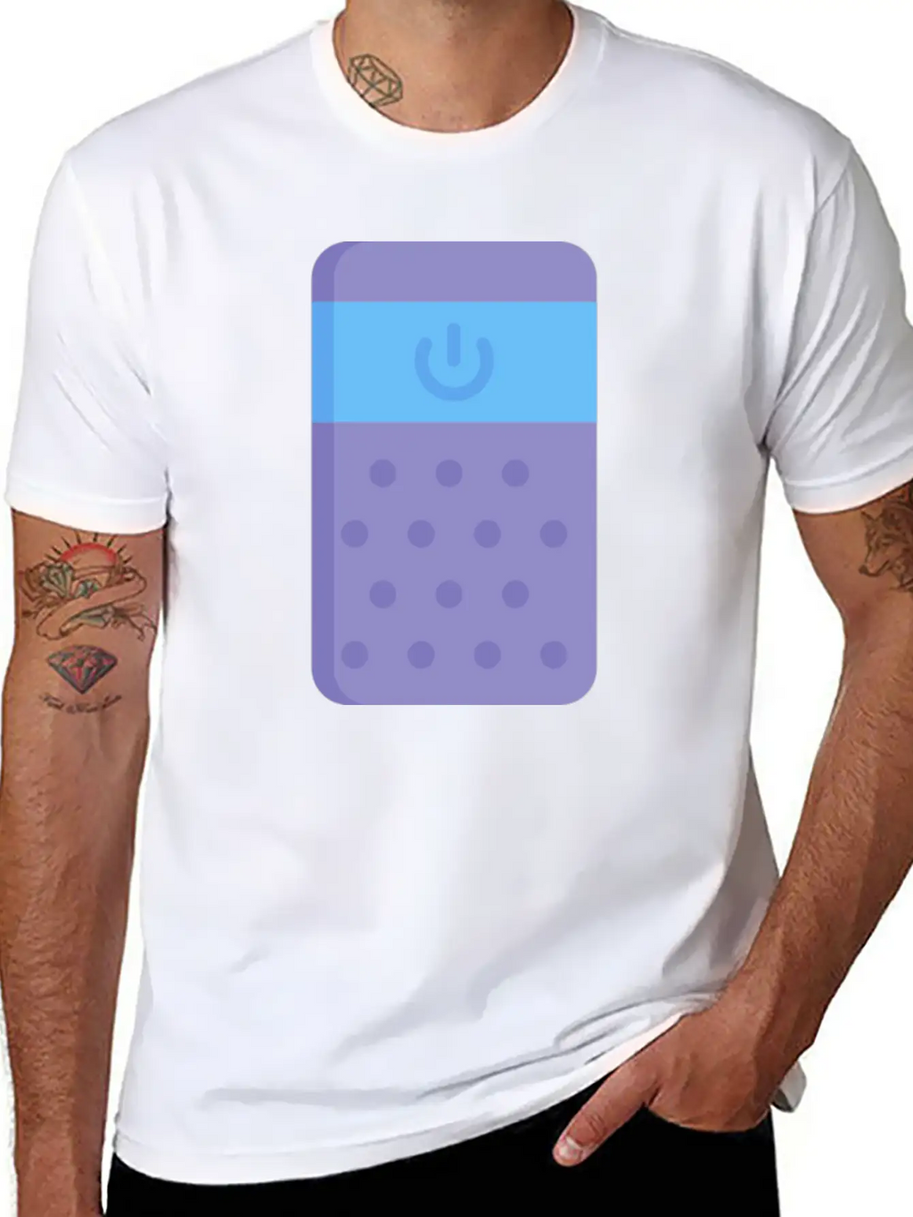 038 Smart Speaker Unisex Casual T-Shirt – Clean Design For Daily Comfort
