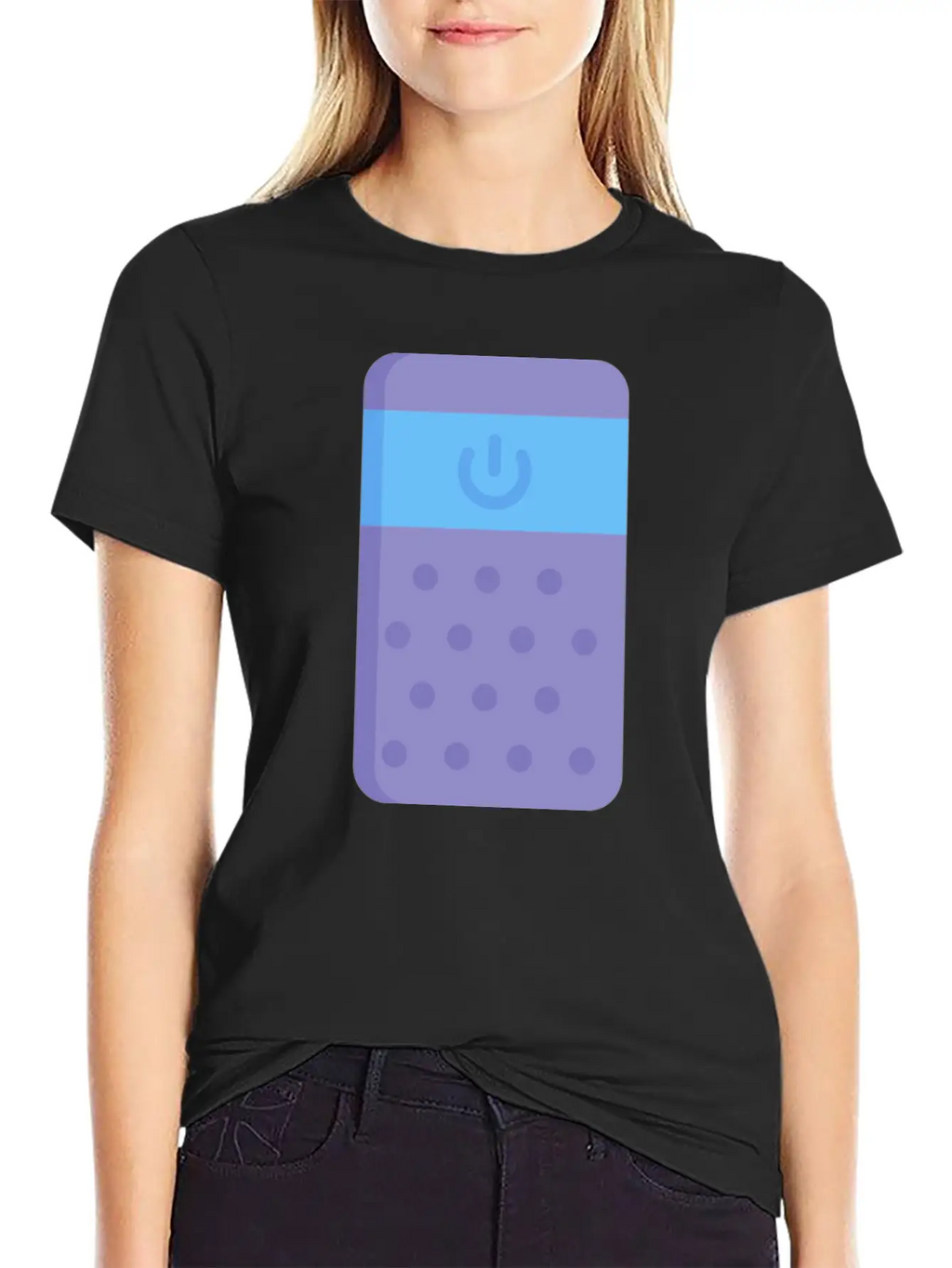 038 Smart Speaker Unisex Casual T-Shirt – Clean Design For Daily Comfort