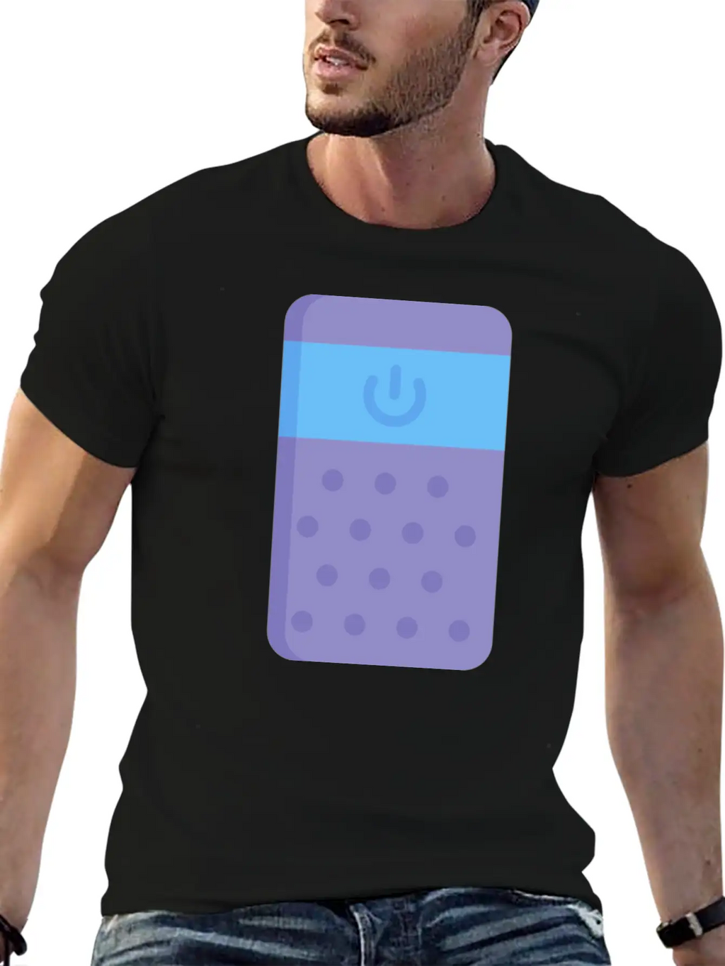 038 Smart Speaker Unisex Casual T-Shirt – Clean Design For Daily Comfort