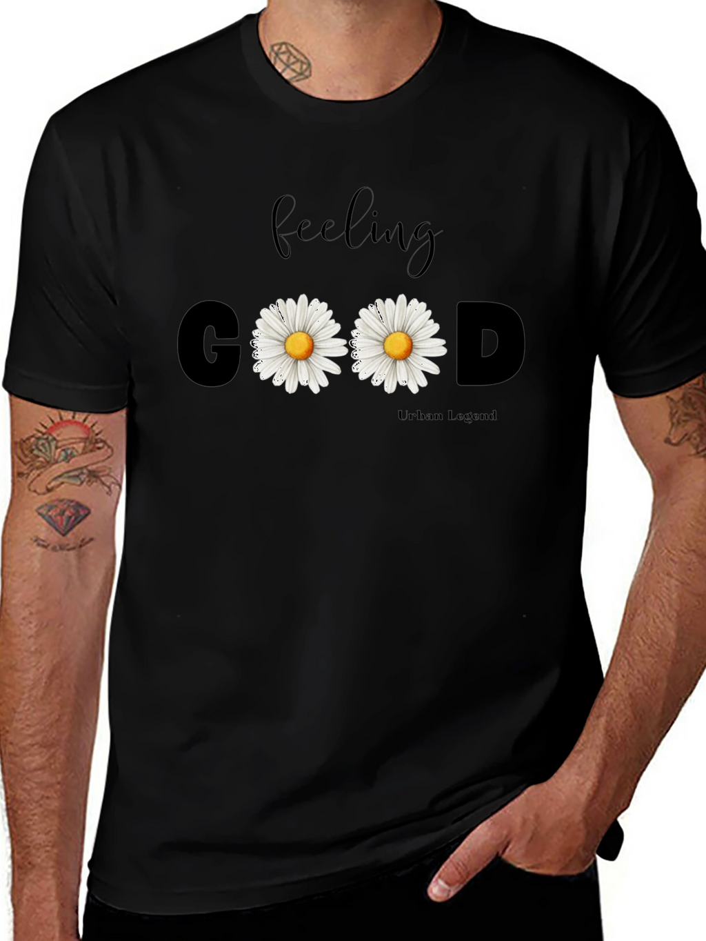 Feeling Good Daisy Graphic T-Shirt