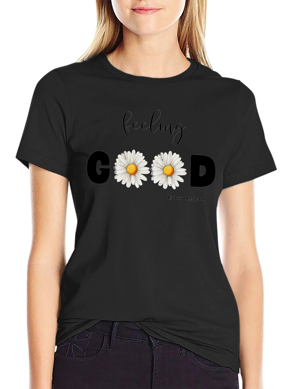 Feeling Good Daisy Graphic T-Shirt