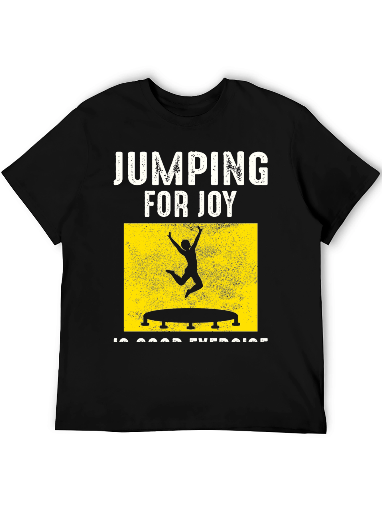 Jumping for Joy T-Shirt: Fun Exercise Tee