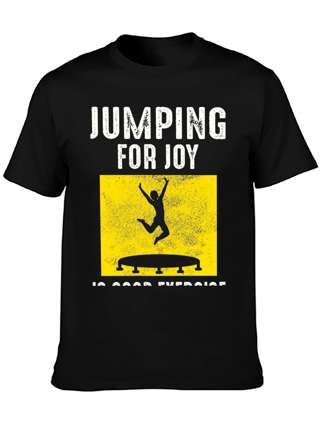 Jumping for Joy T-Shirt: Fun Exercise Tee