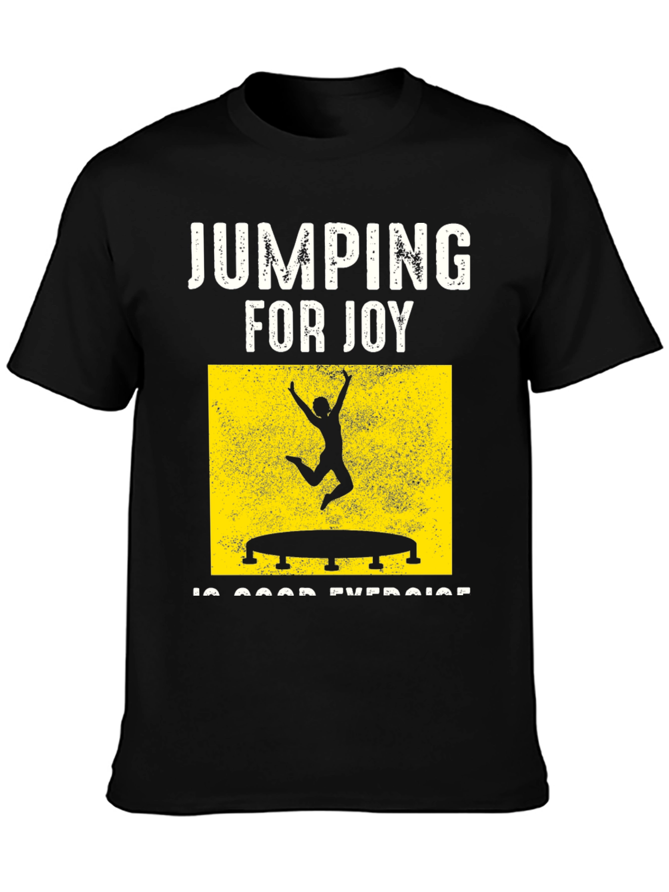 Jumping for Joy T-Shirt: Fun Exercise Tee