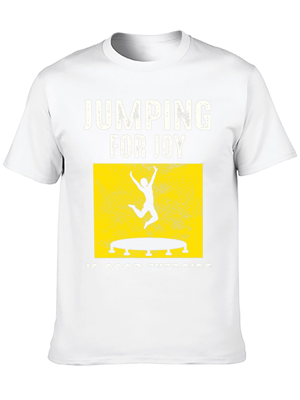 Jumping for Joy T-Shirt: Fun Exercise Tee