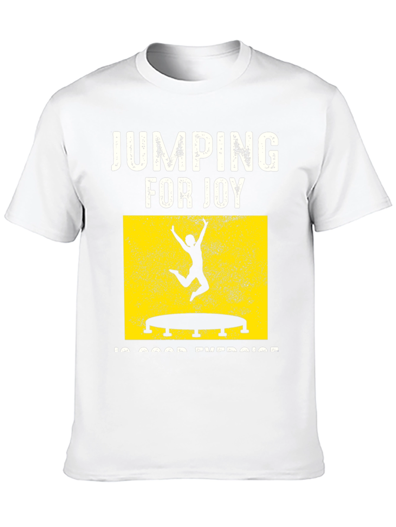 Jumping for Joy T-Shirt: Fun Exercise Tee