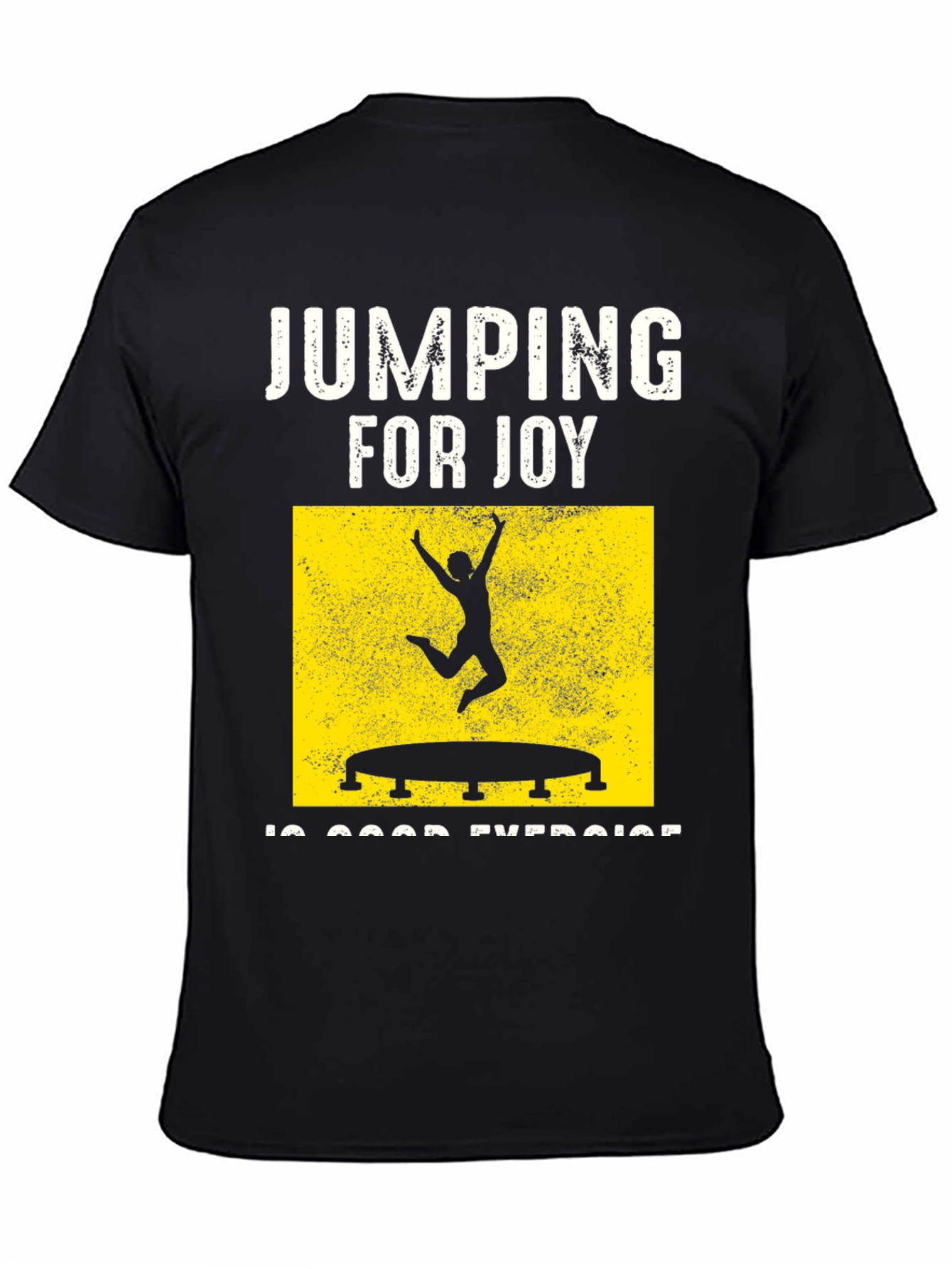 Jumping for Joy T-Shirt: Fun Exercise Tee