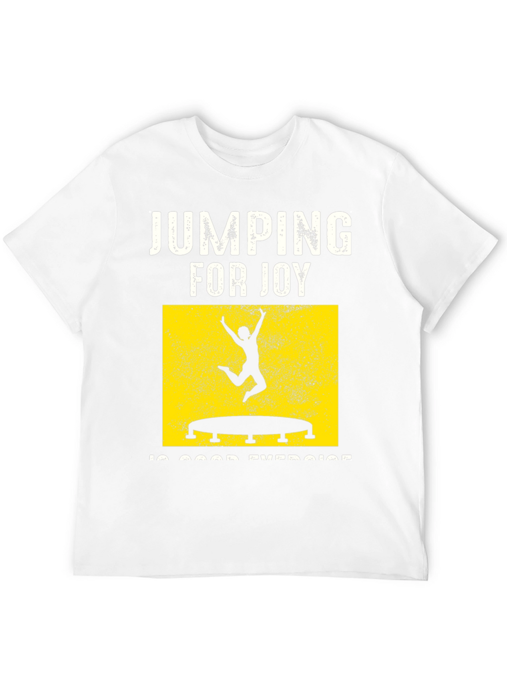 Jumping for Joy T-Shirt: Fun Exercise Tee