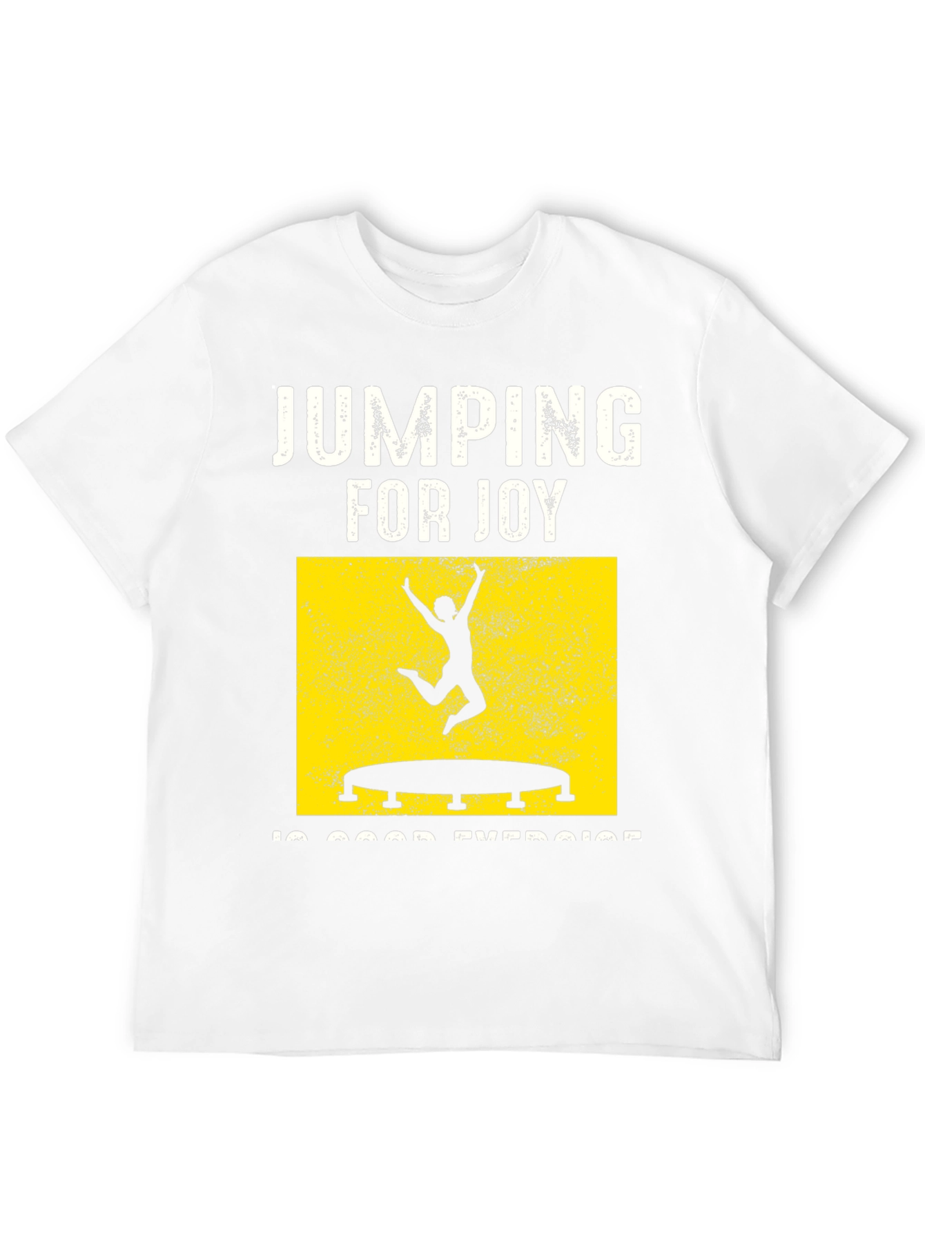Jumping for Joy T-Shirt: Fun Exercise Tee