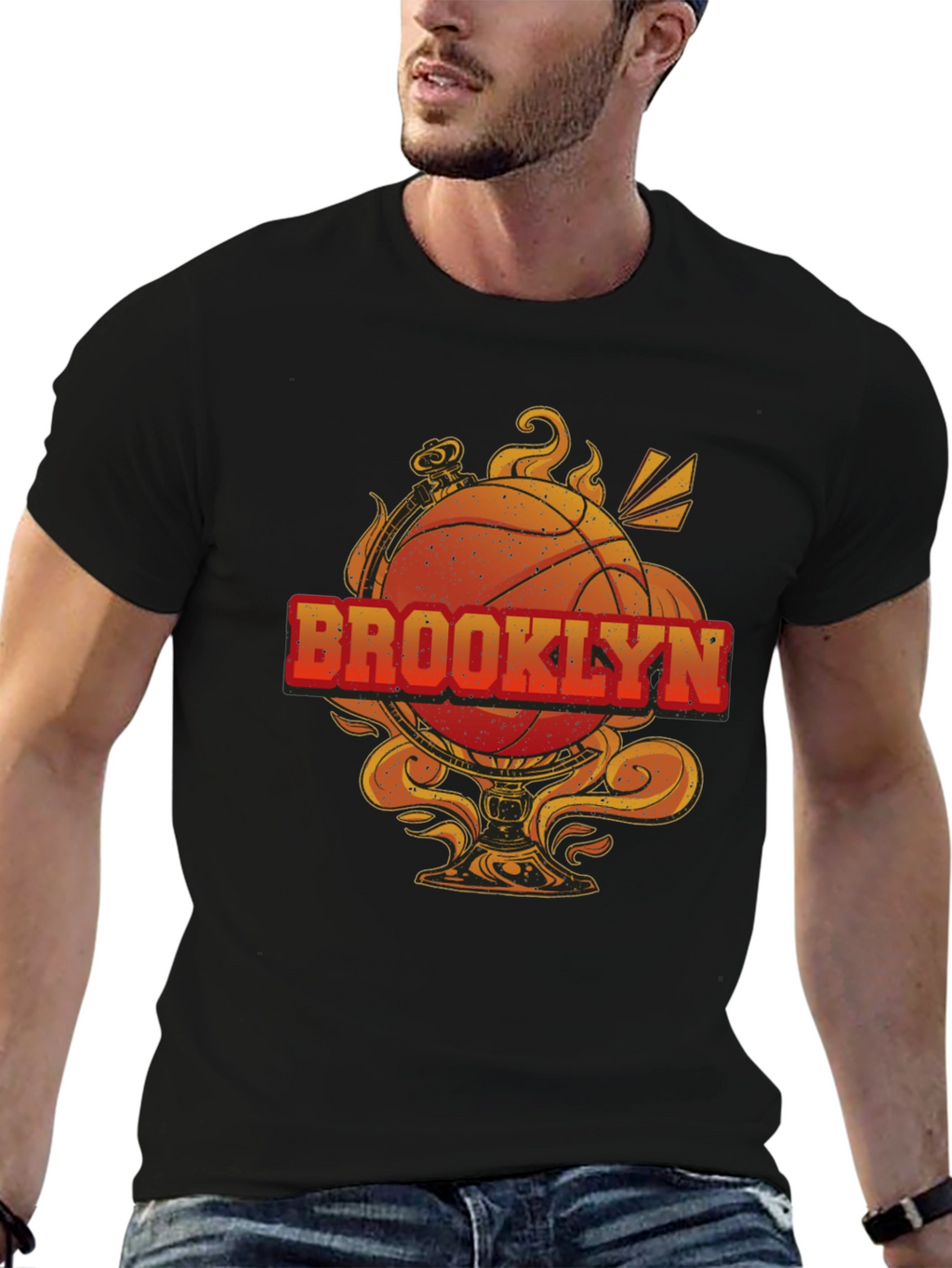 Brooklyn Basketball Graphic Tee