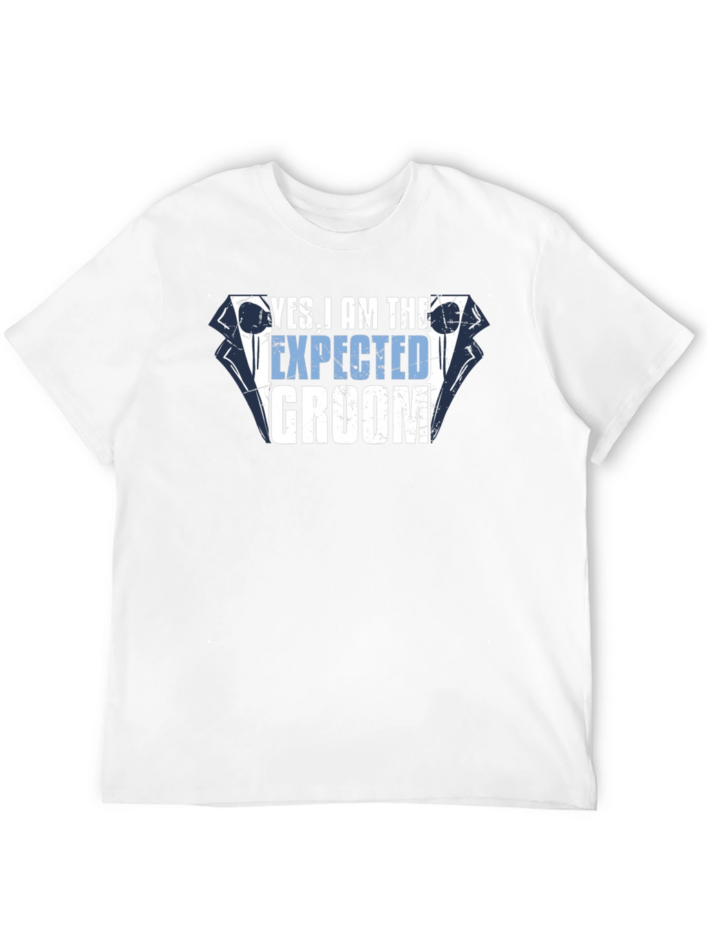Yes I am the Expected Groom Black T-Shirt