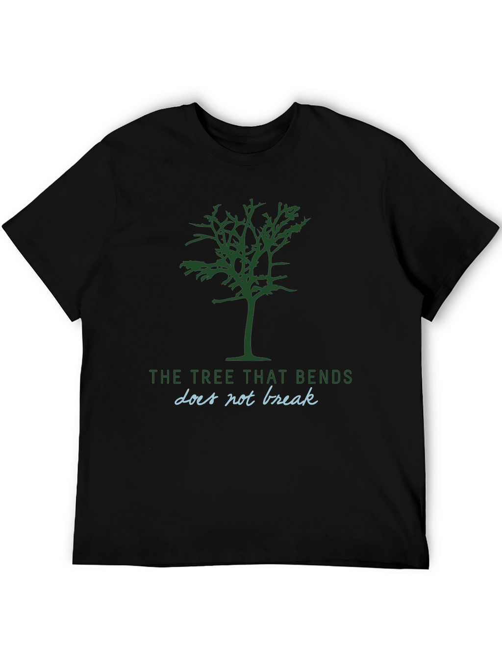 Resilient Tree Graphic Tee - Motivational T-Shirt