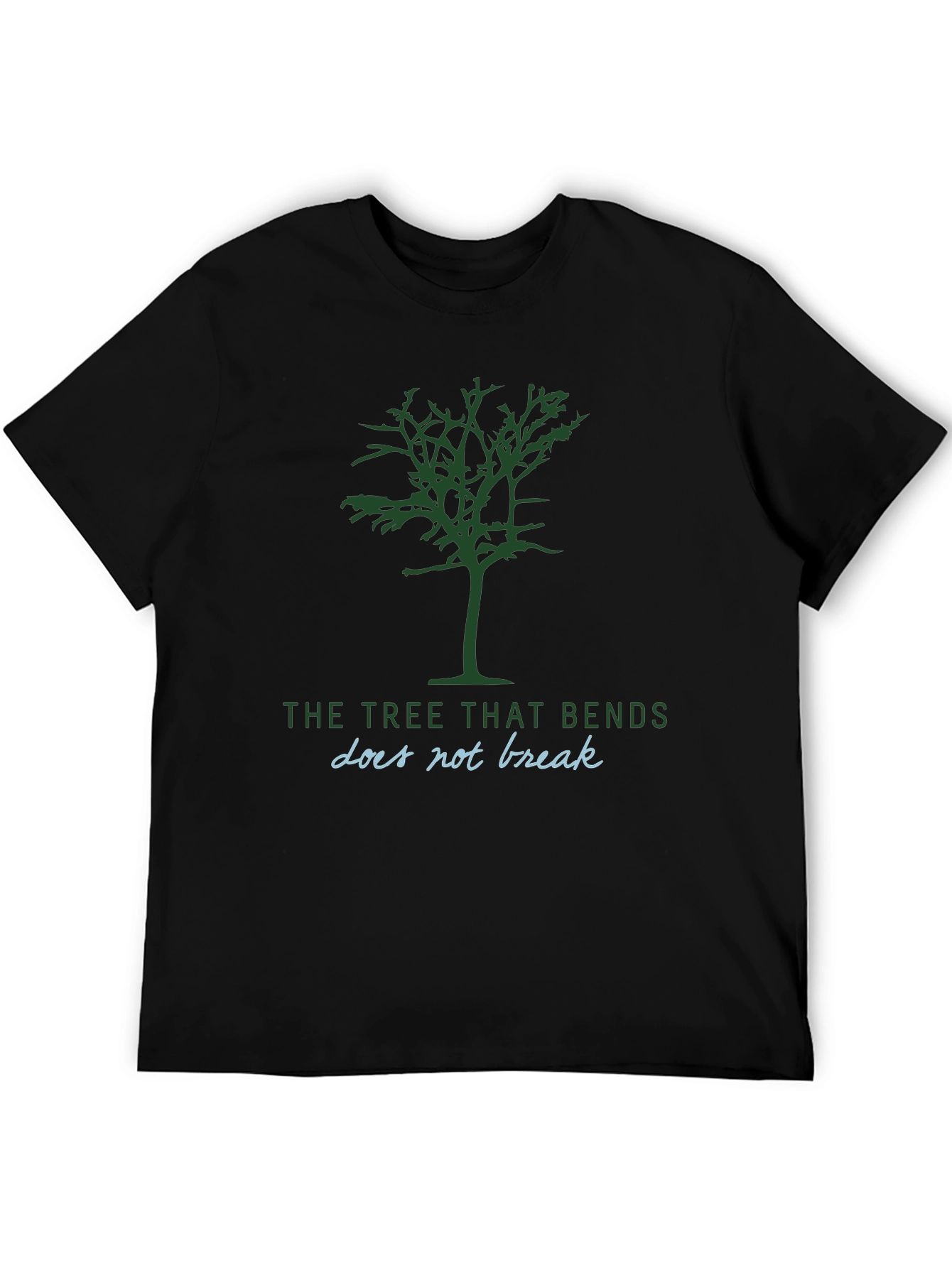 Resilient Tree Graphic Tee - Motivational T-Shirt