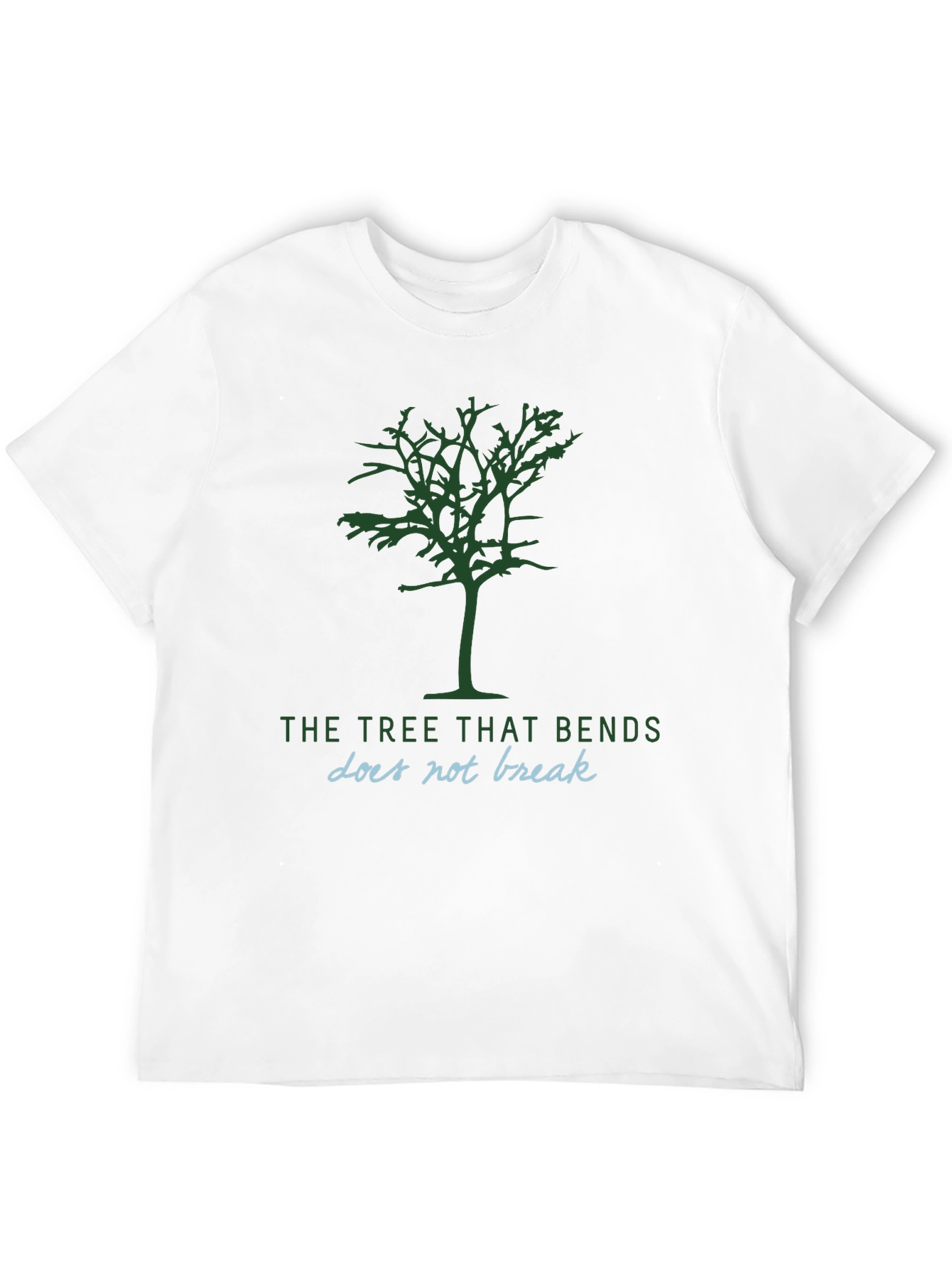 Resilient Tree Graphic Tee - Motivational T-Shirt