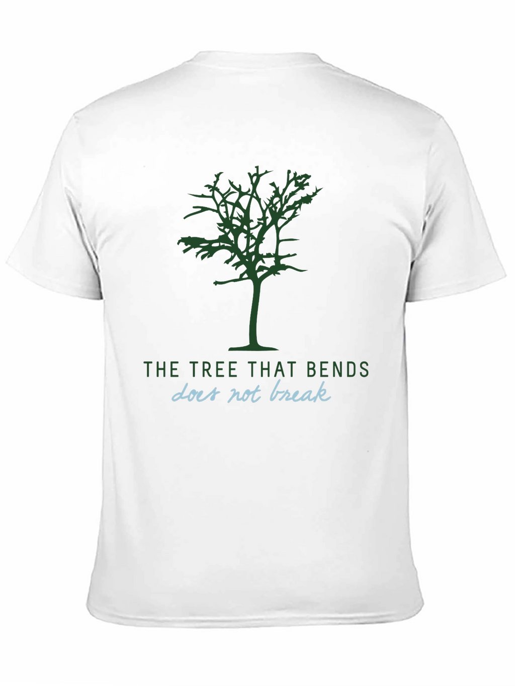 Resilient Tree Graphic Tee - Motivational T-Shirt