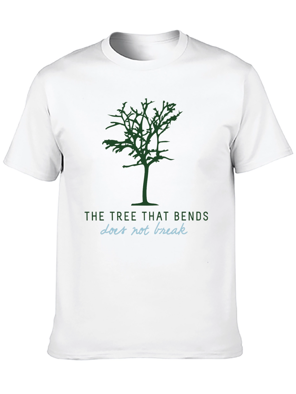Resilient Tree Graphic Tee - Motivational T-Shirt