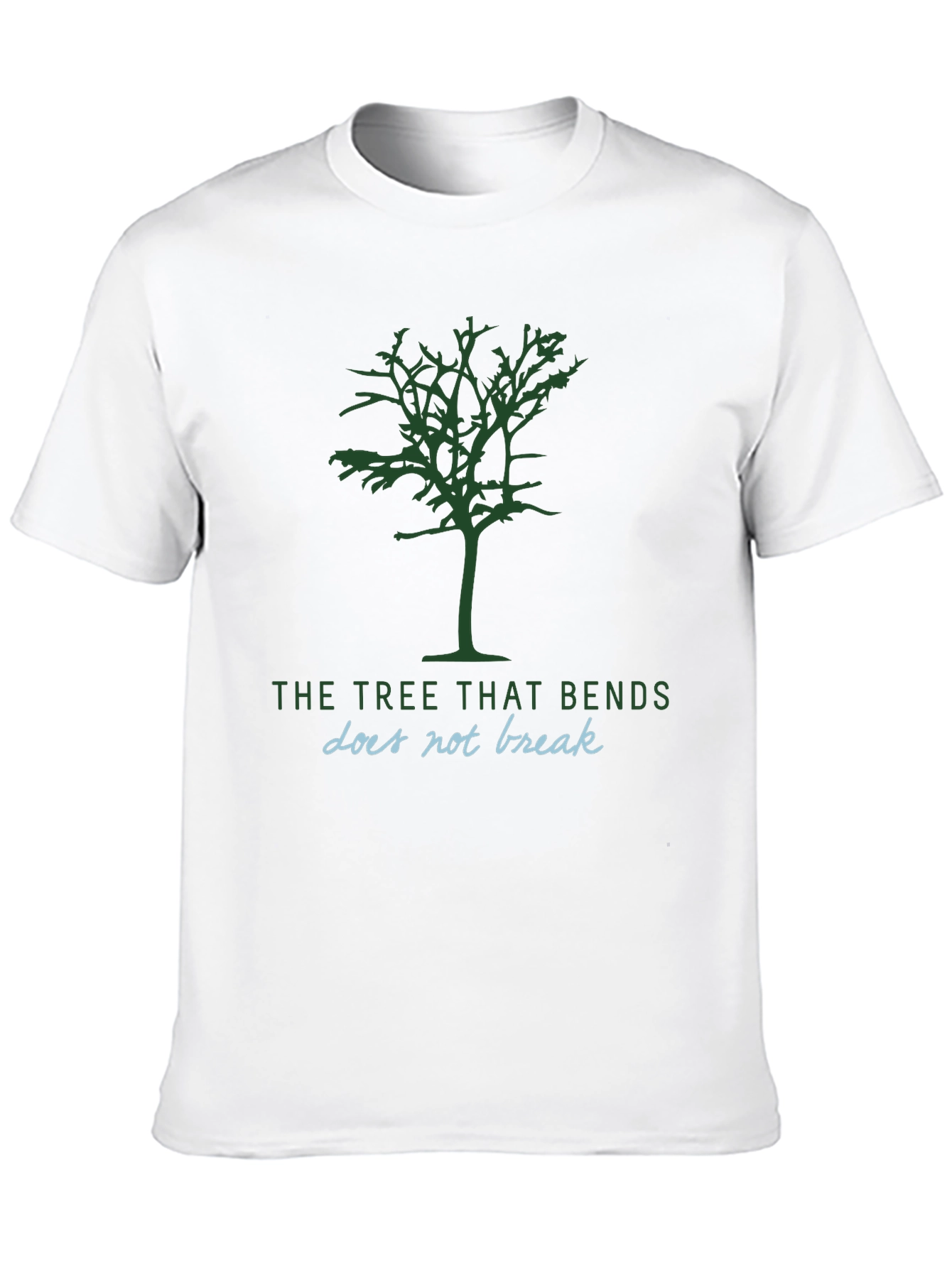 Resilient Tree Graphic Tee - Motivational T-Shirt