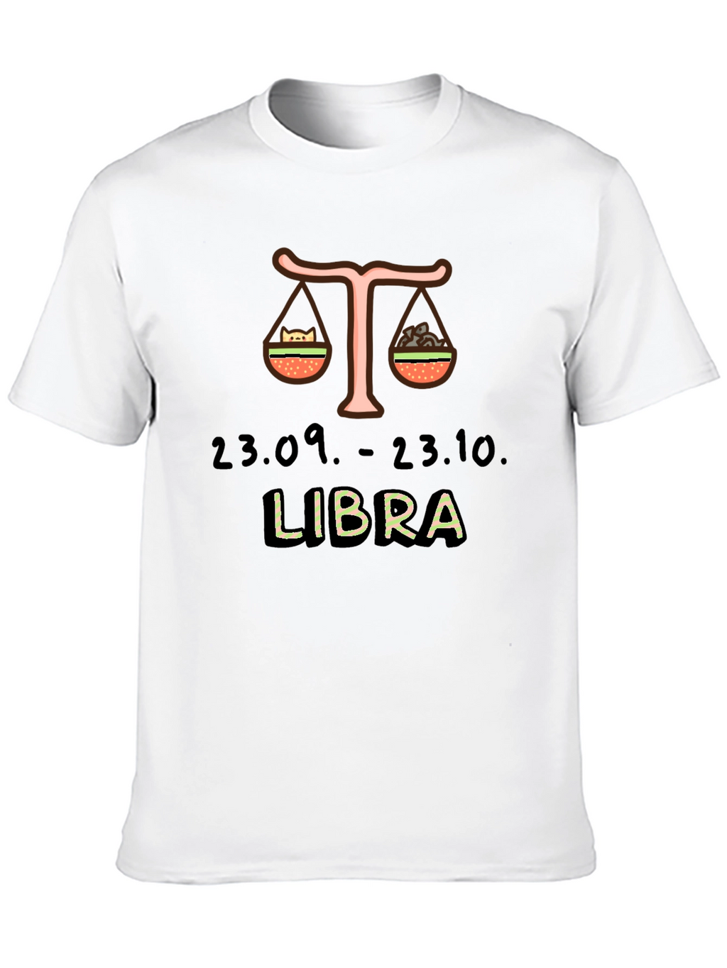 Libra Zodiac Sign T-Shirt