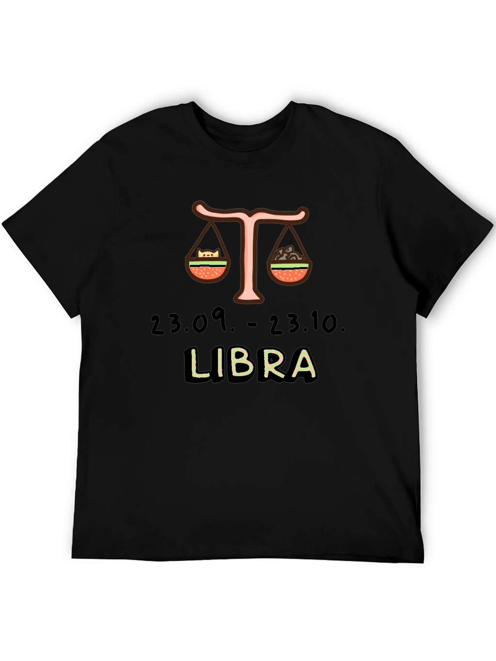Libra Zodiac Sign T-Shirt