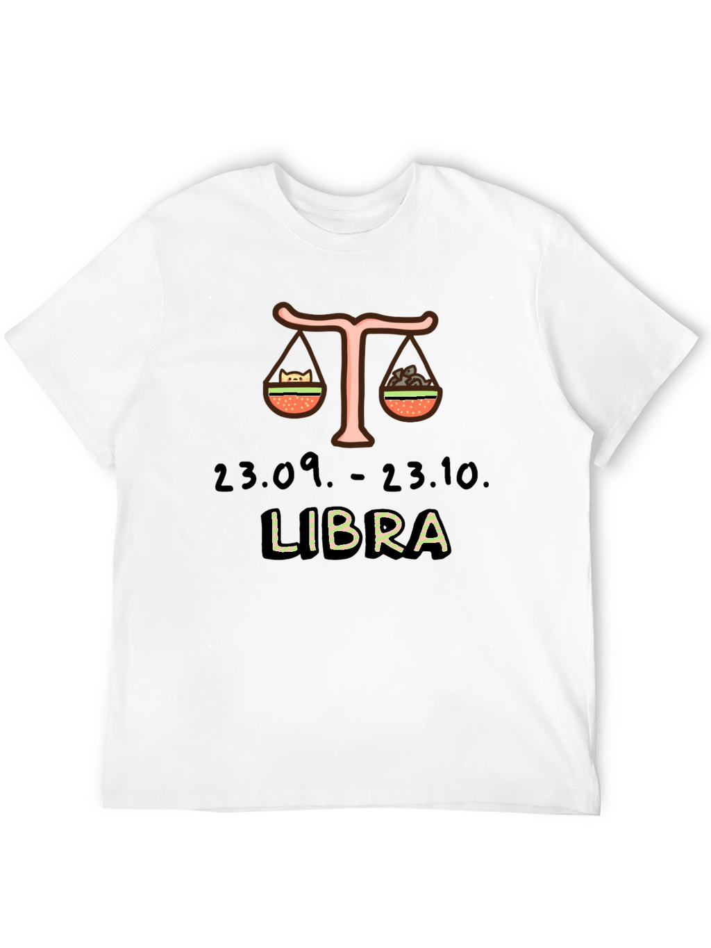 Libra Zodiac Sign T-Shirt