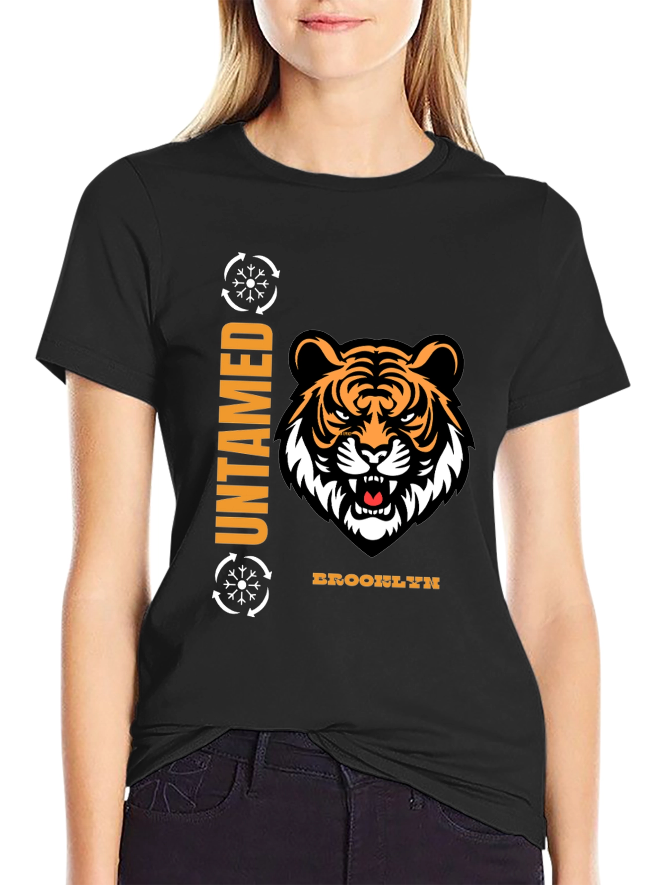 Untamed Brooklyn Tiger Graphic T-Shirt